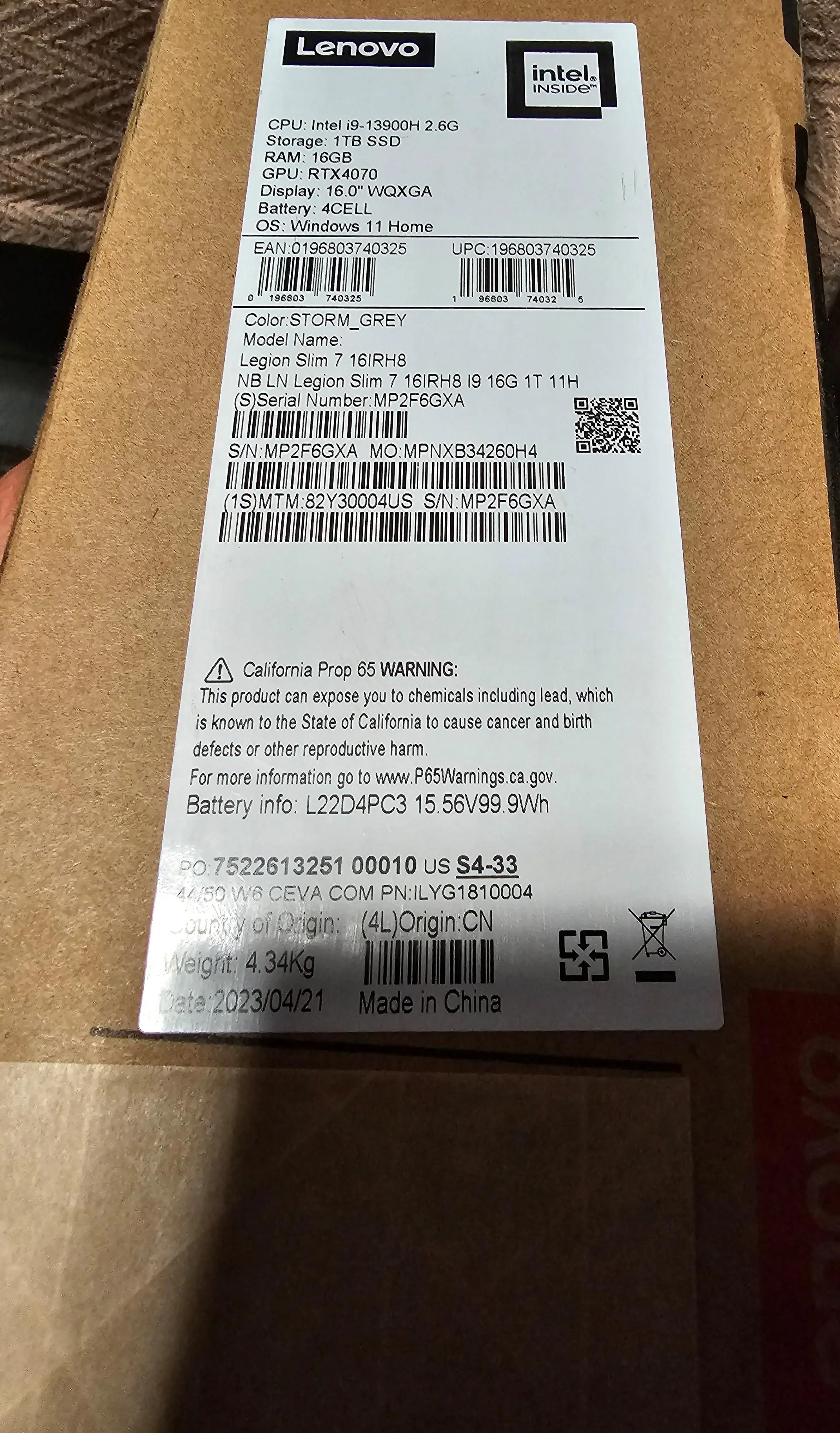 Customer provided, click to load a larger version