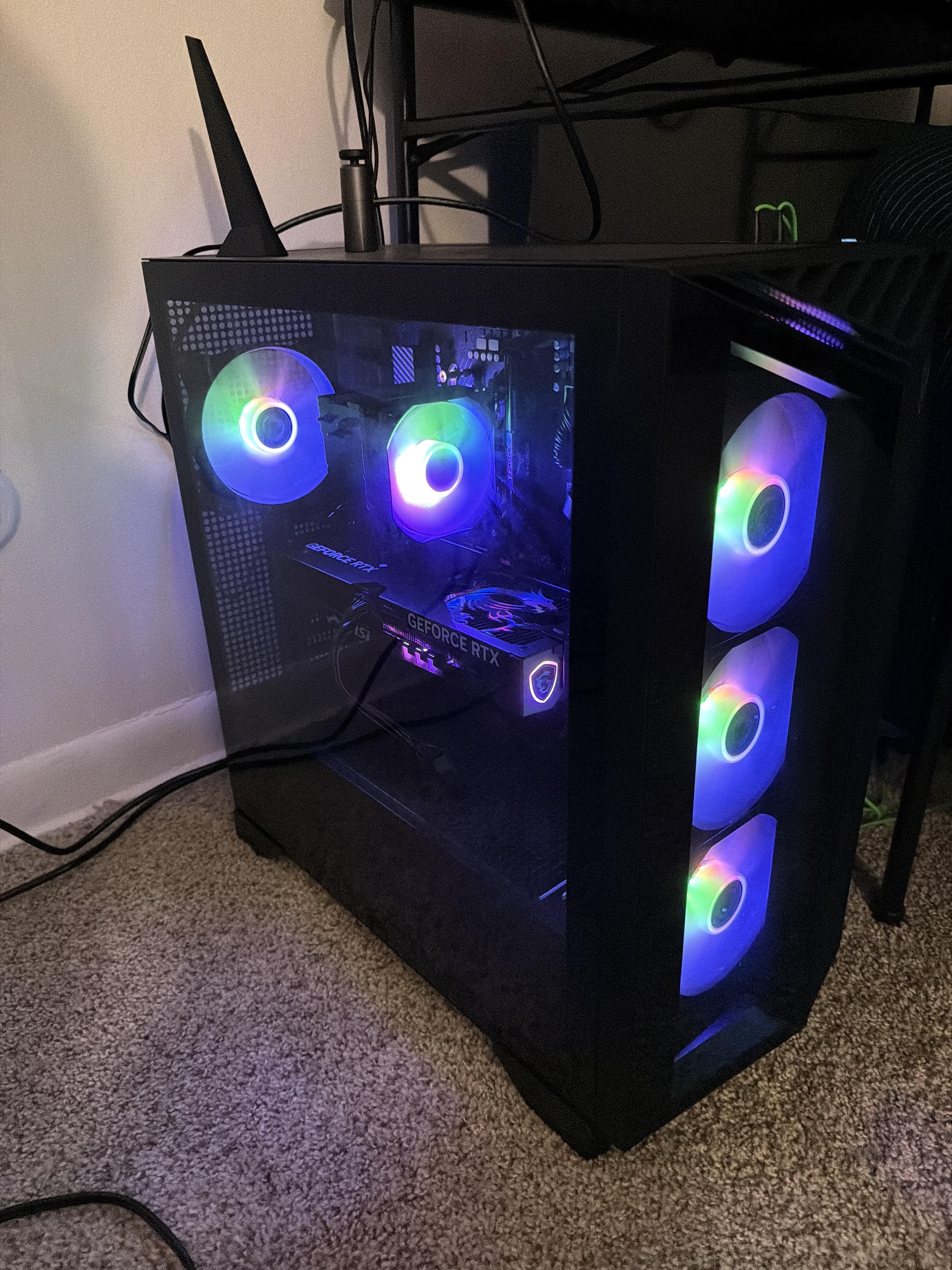 MSI Aegis Z2 Gaming Desktop AMD Ryzen R7 8700F 2024 16GB Memory