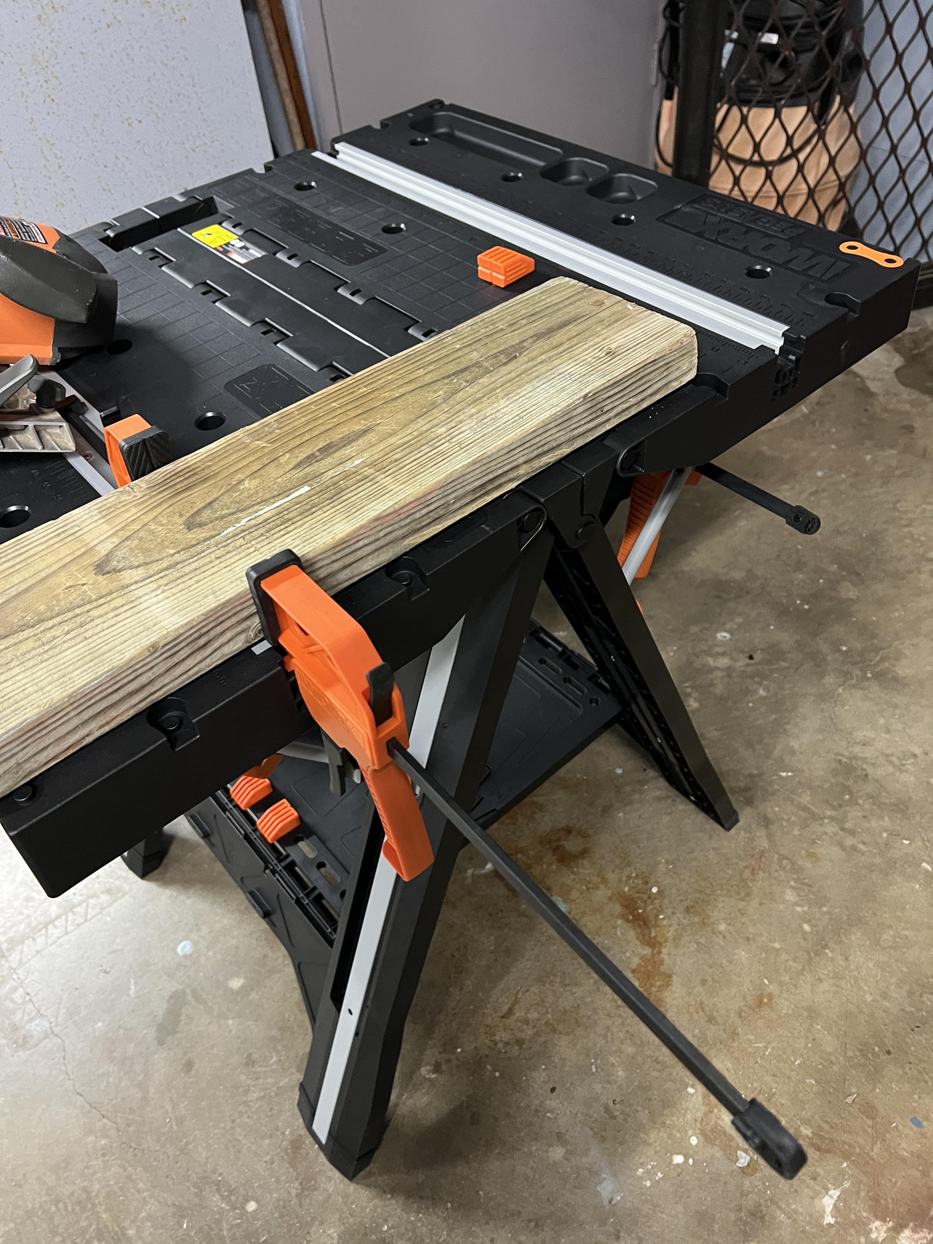 WORX Pegasus Multi Function 2 in 1 Folding Work Table & Sawhorse