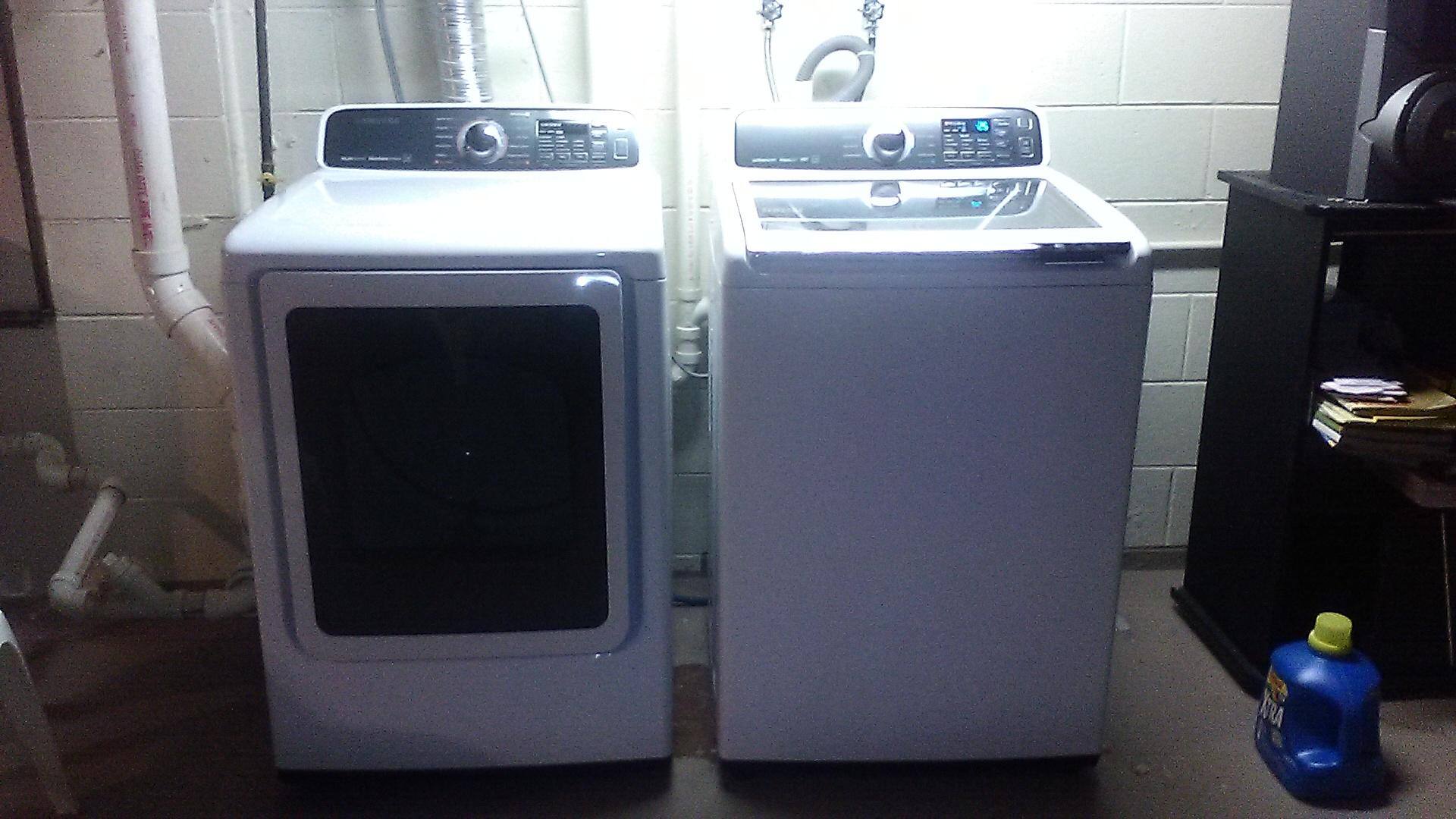 new dryer and washer, click to load a larger version