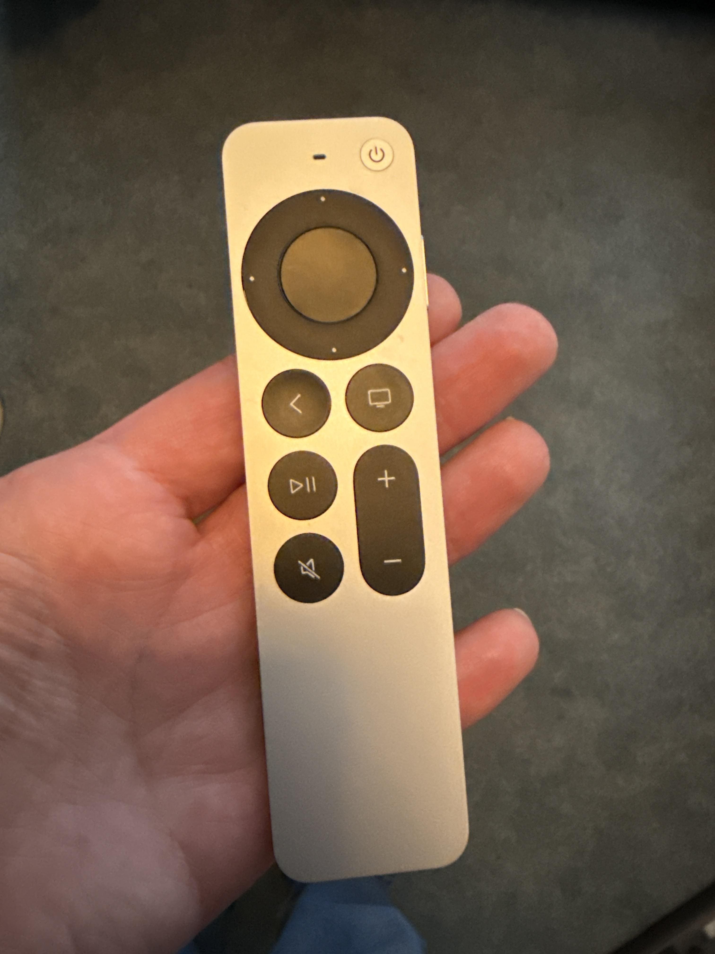 Apple Siri Remote (3rd Generation) Silver MW5G3AM/A / MNC73AM/A