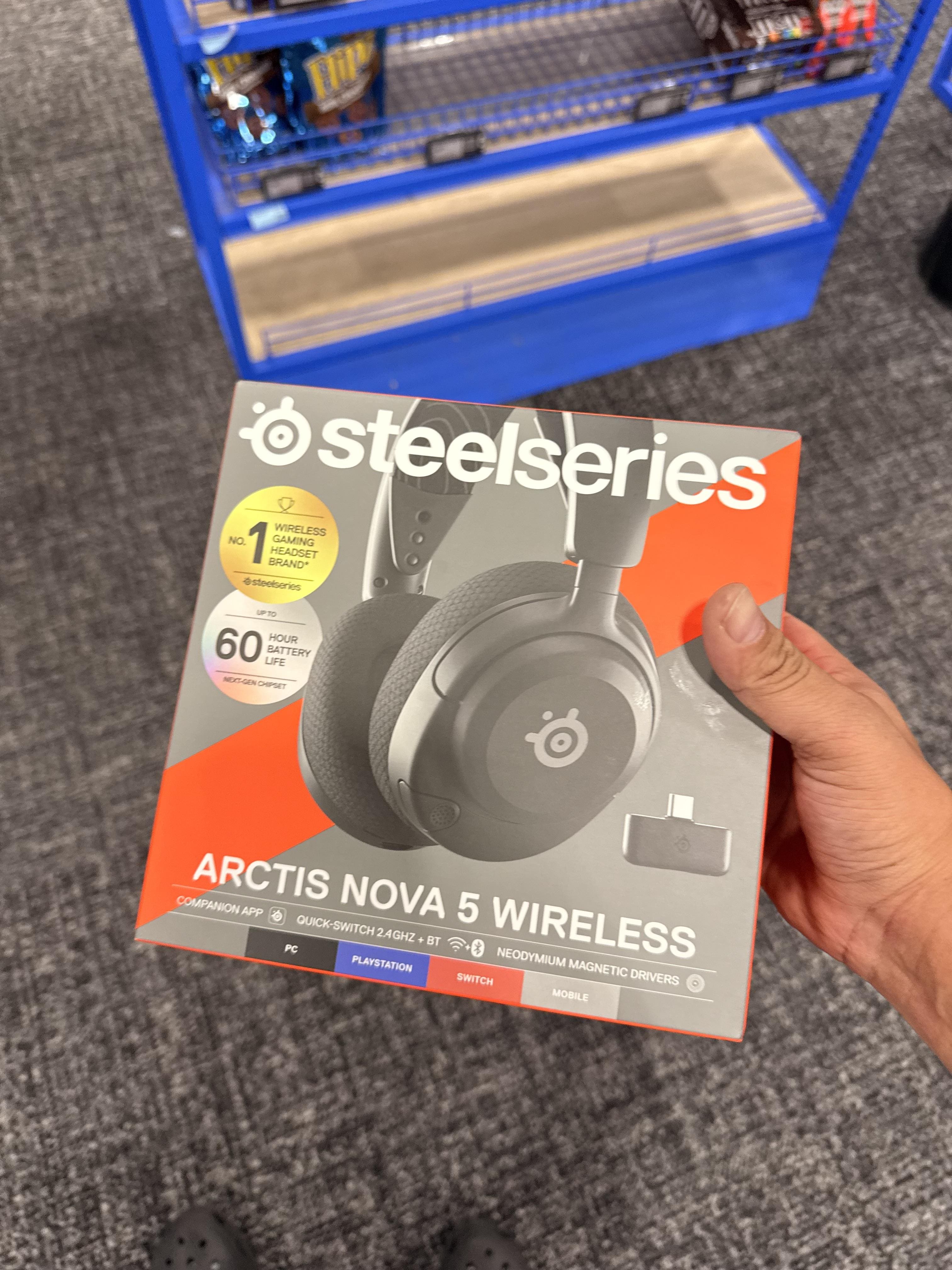 SteelSeries Arctis Nova 5 Wireless Gaming Headset for PC, PS5, and