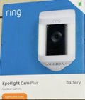 Ring Spotlight Cam Plus Outdoor/Indoor Wireless 1080p Battery Surveillance  Camera White B09JZ5BG26 - Best Buy