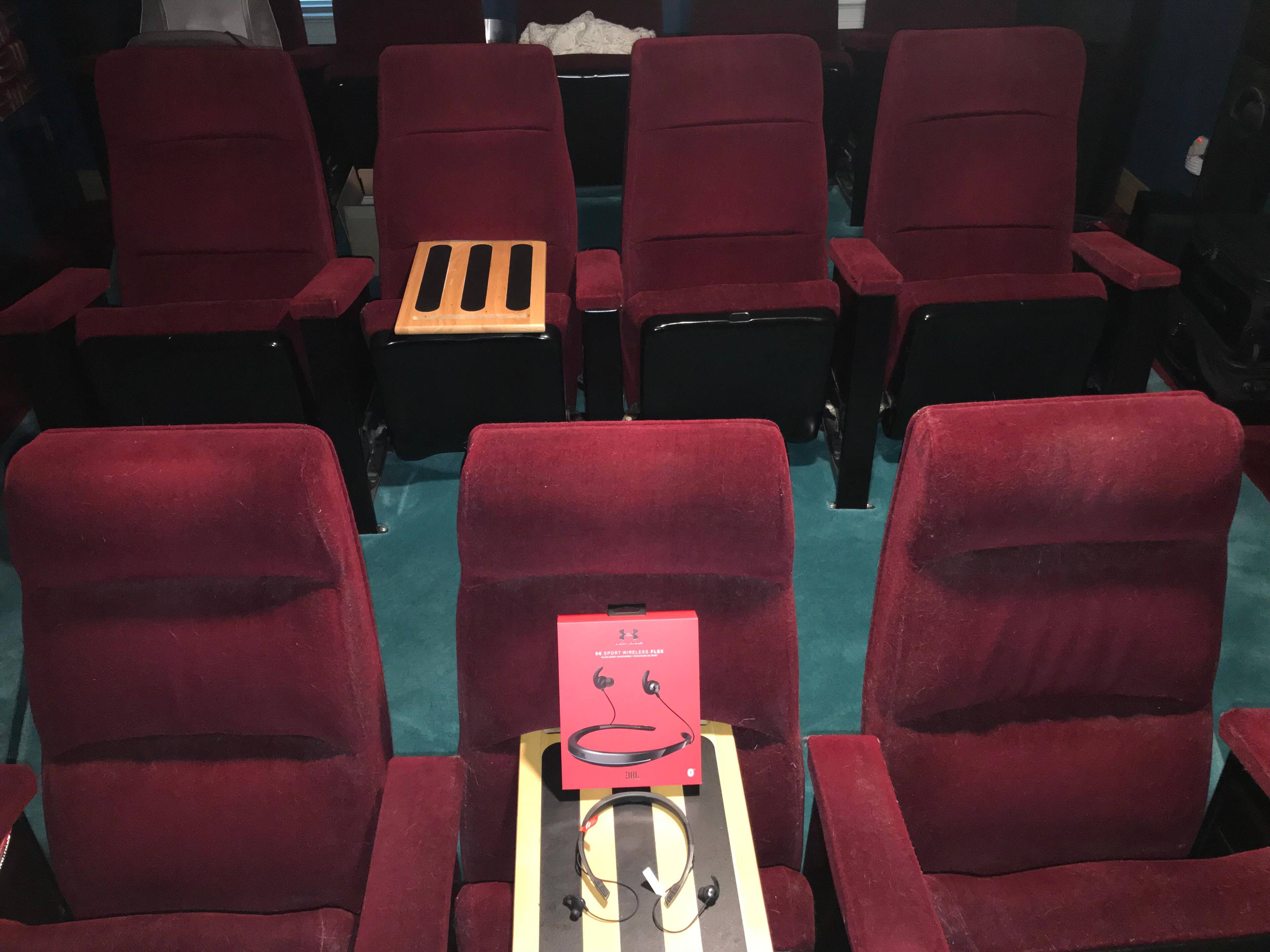 JBL - Under Armour Sport Flex Wireless in our Theatre, click to load a larger version