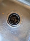 The drain with plumbers putty, click to load a larger version