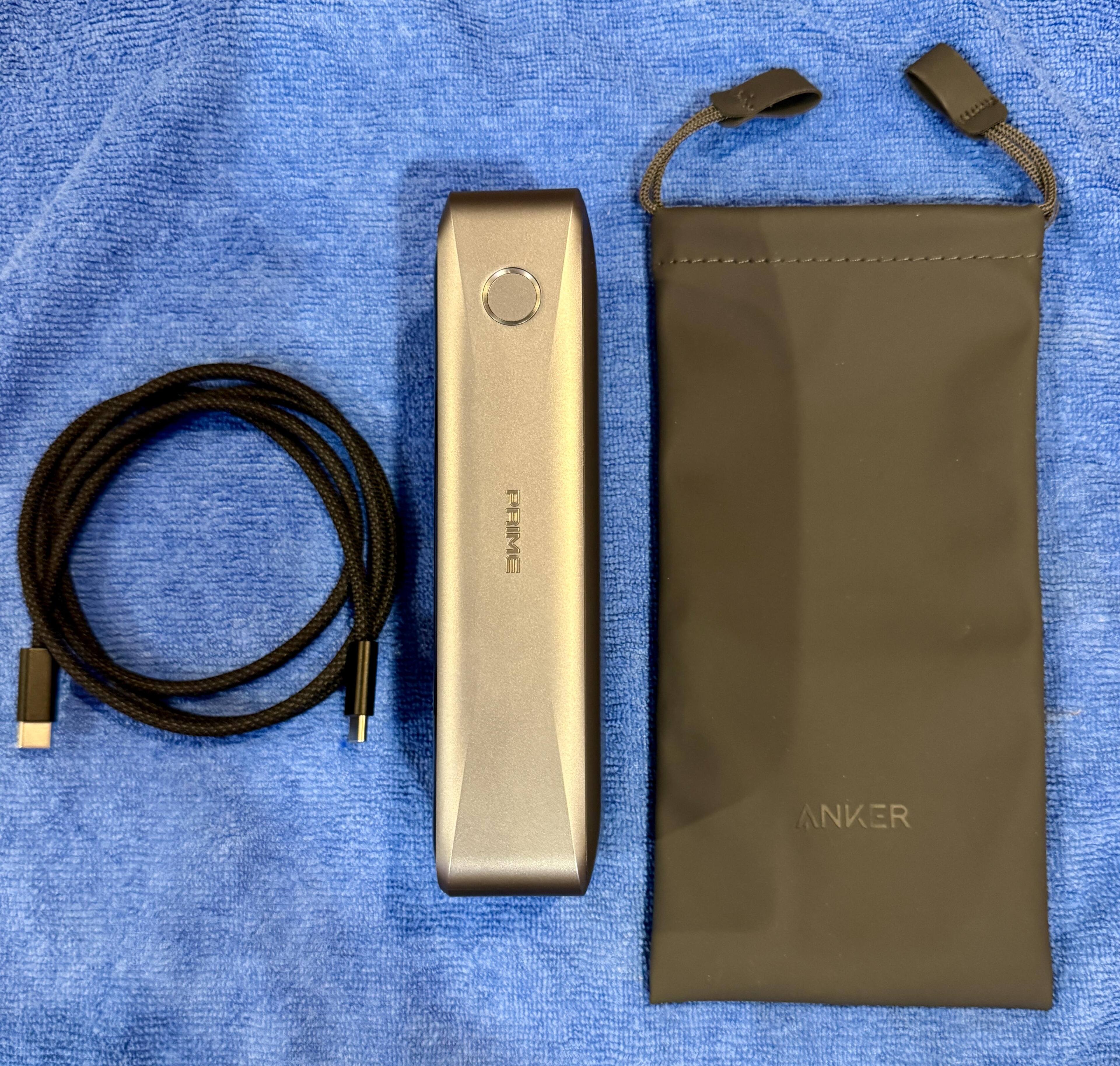 Anker Prime Power Bank, 26,250mAh 3 Port Portable Charger with