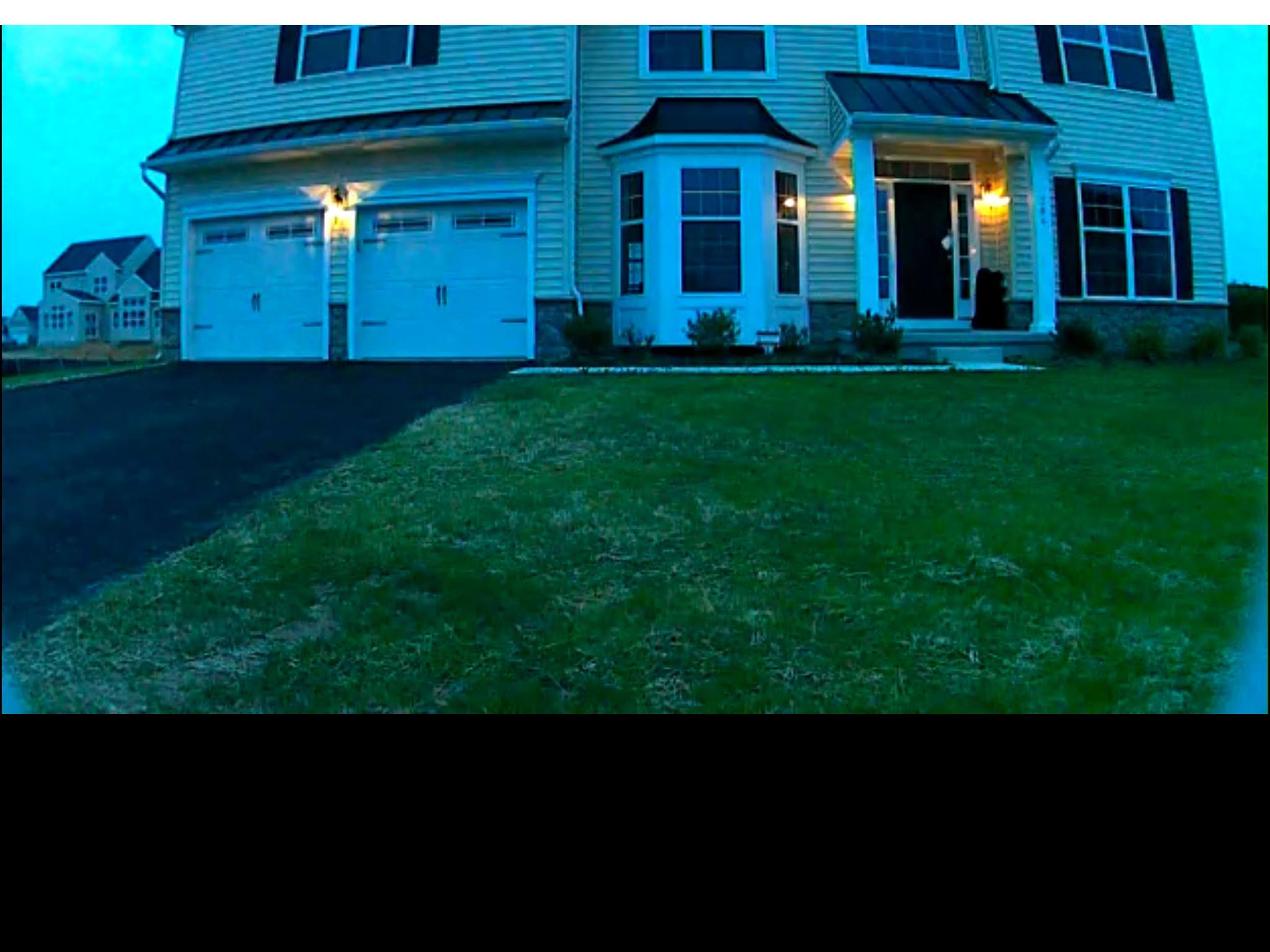 No one can walk on my property without me knowing, click to load a larger version