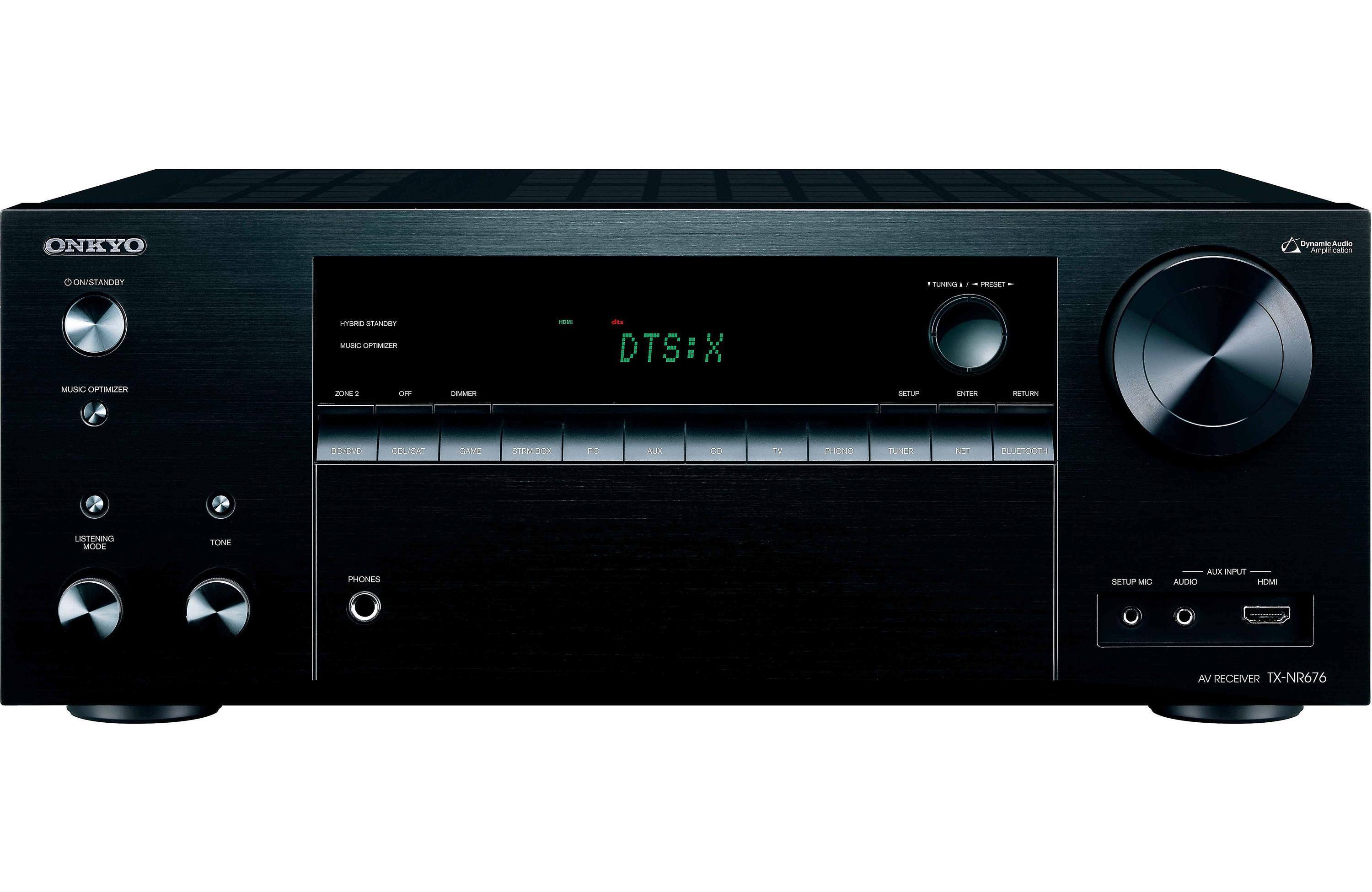 ONKYO TX-NR676, click to load a larger version
