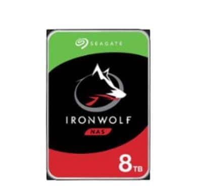 Seagate IronWolf 8TB NAS Internal Hard Drive with Rescue Data