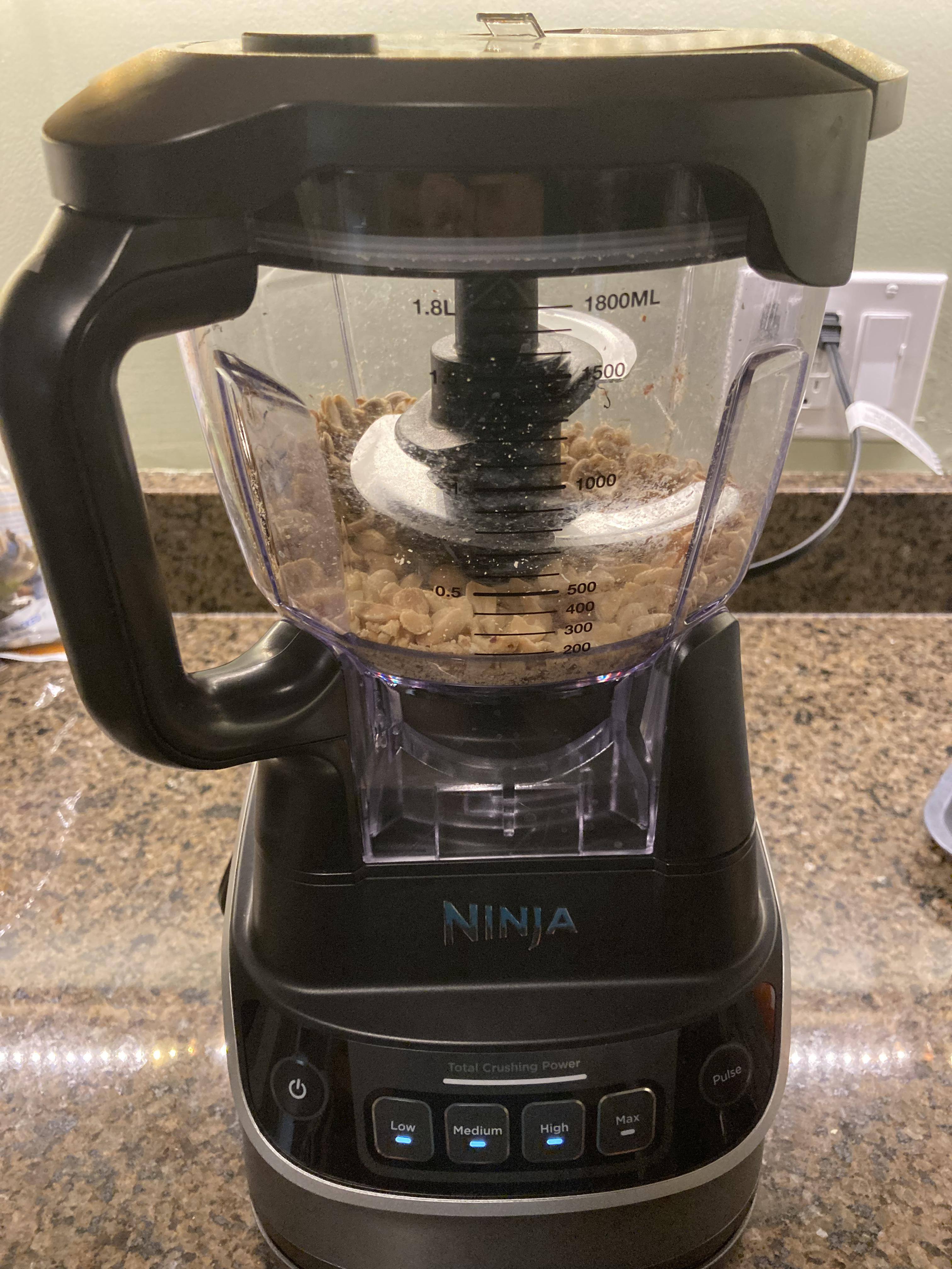 Peanut butter before, click to load a larger version