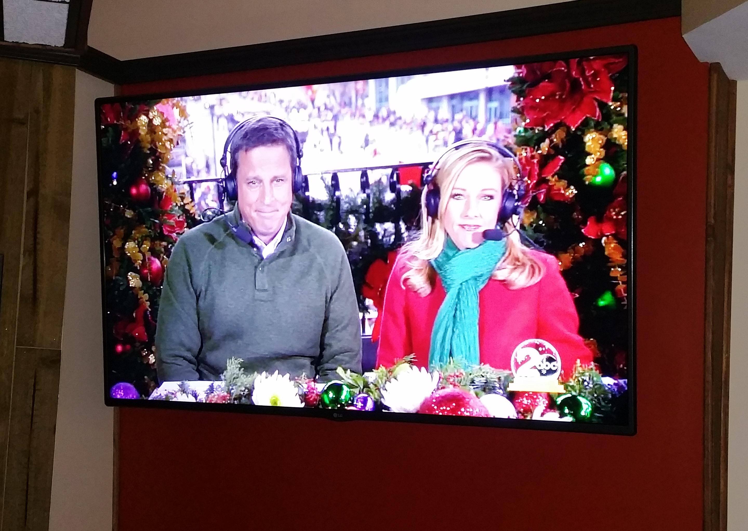 LG TV in our room, click to load a larger version