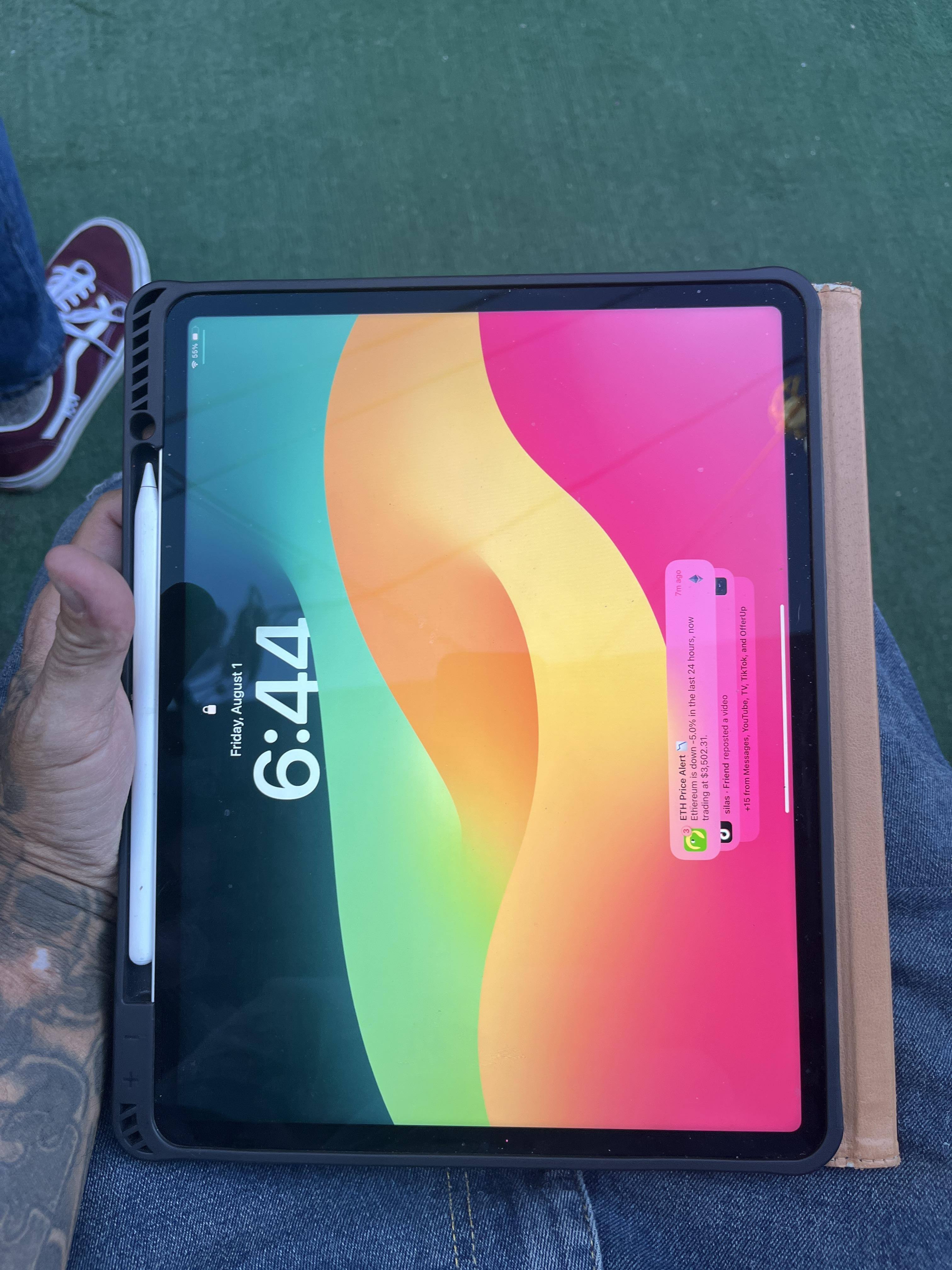 Apple Geek Squad Certified Refurbished 12.9 Inch iPad Pro (5th