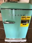 Galanz 2.5 cu. ft. Retro Mini Fridge in Surf Green with Freezer GLR25MGNR10  - The Home Depot