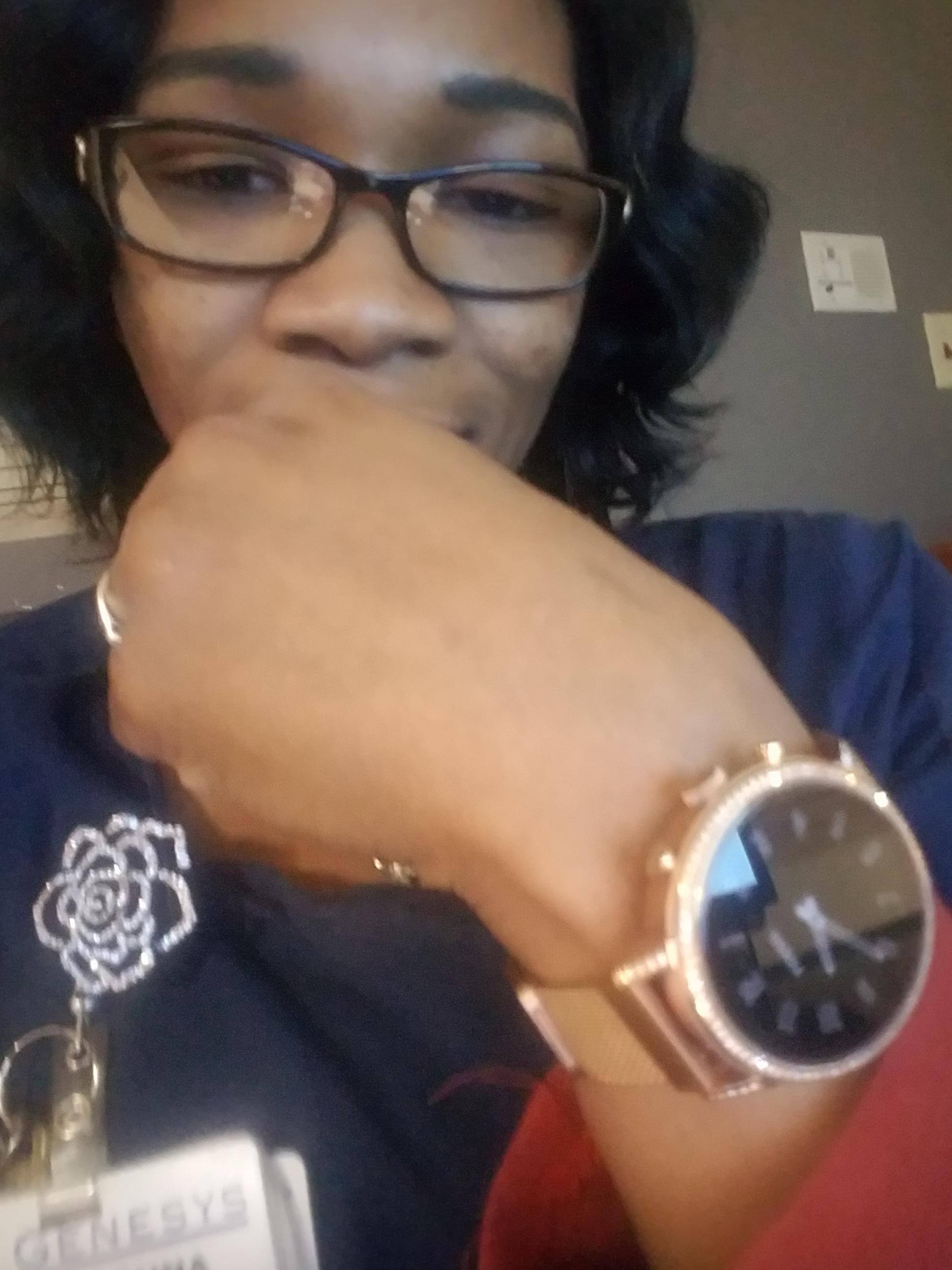 I also found a nice band for it., click to load a larger version