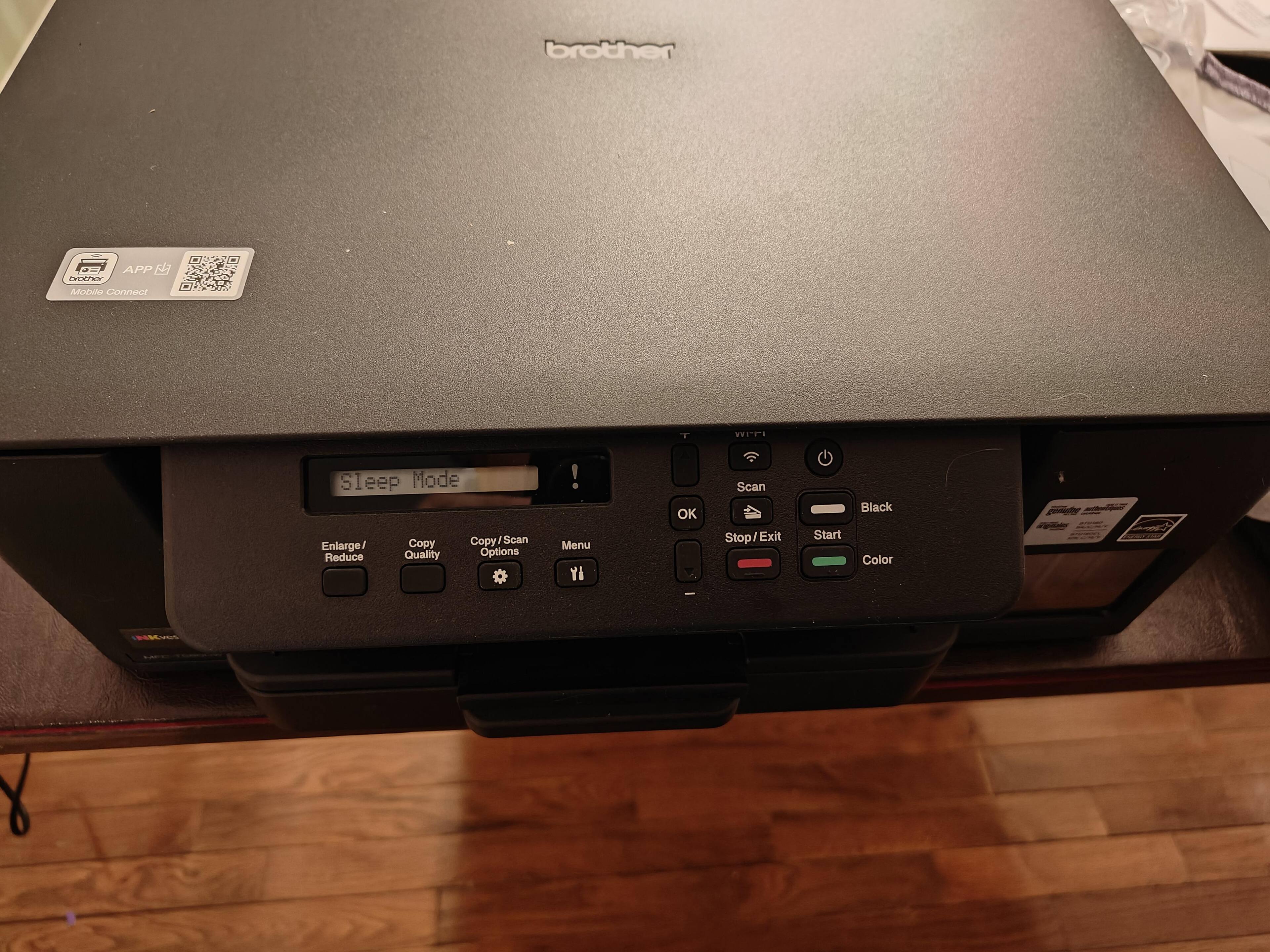 Hard to read single line LED display, click to load a larger version