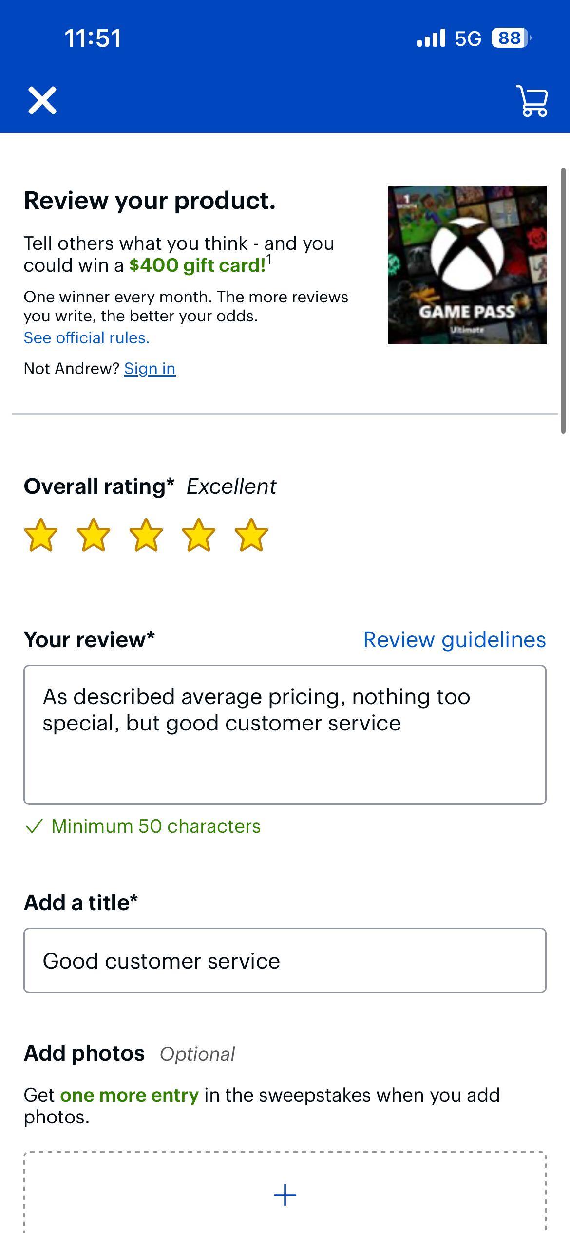 Customer provided, click to load a larger version