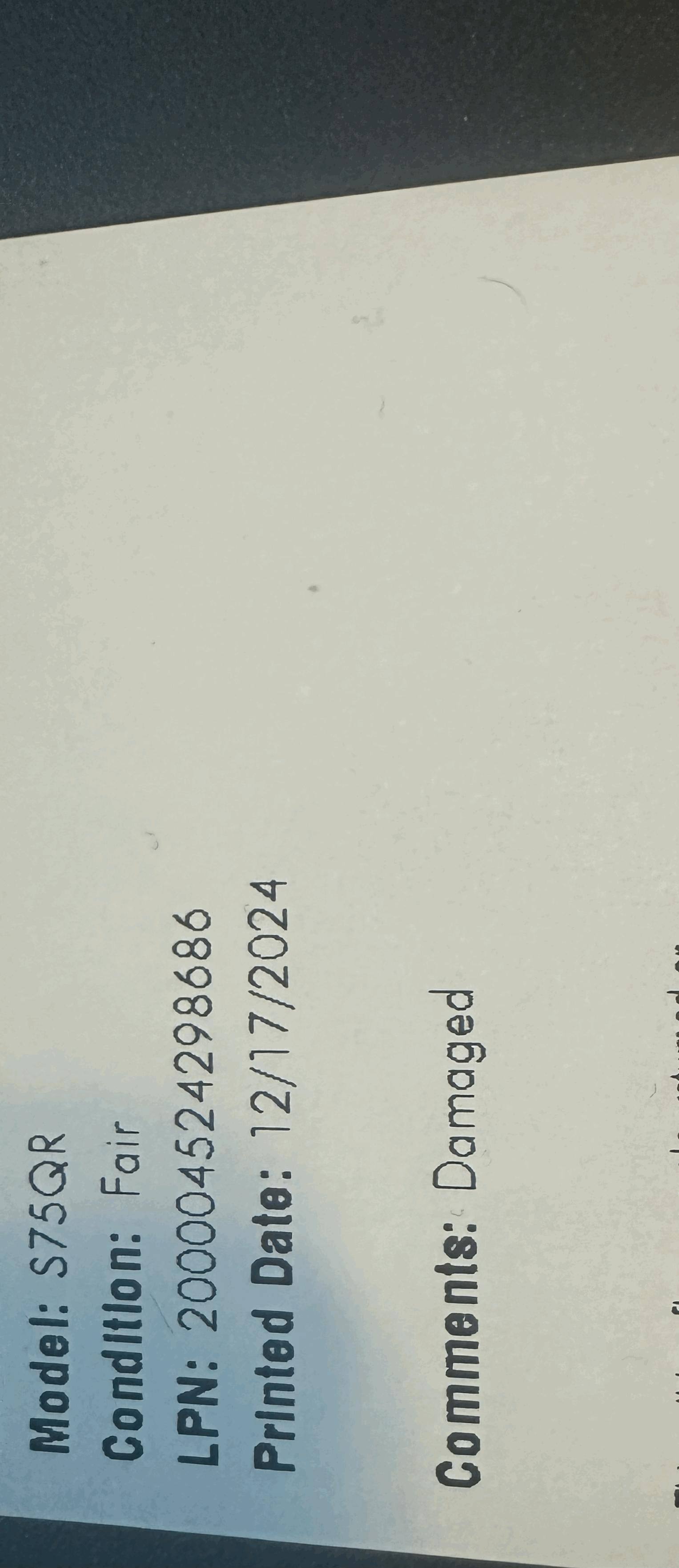 Customer provided, click to load a larger version