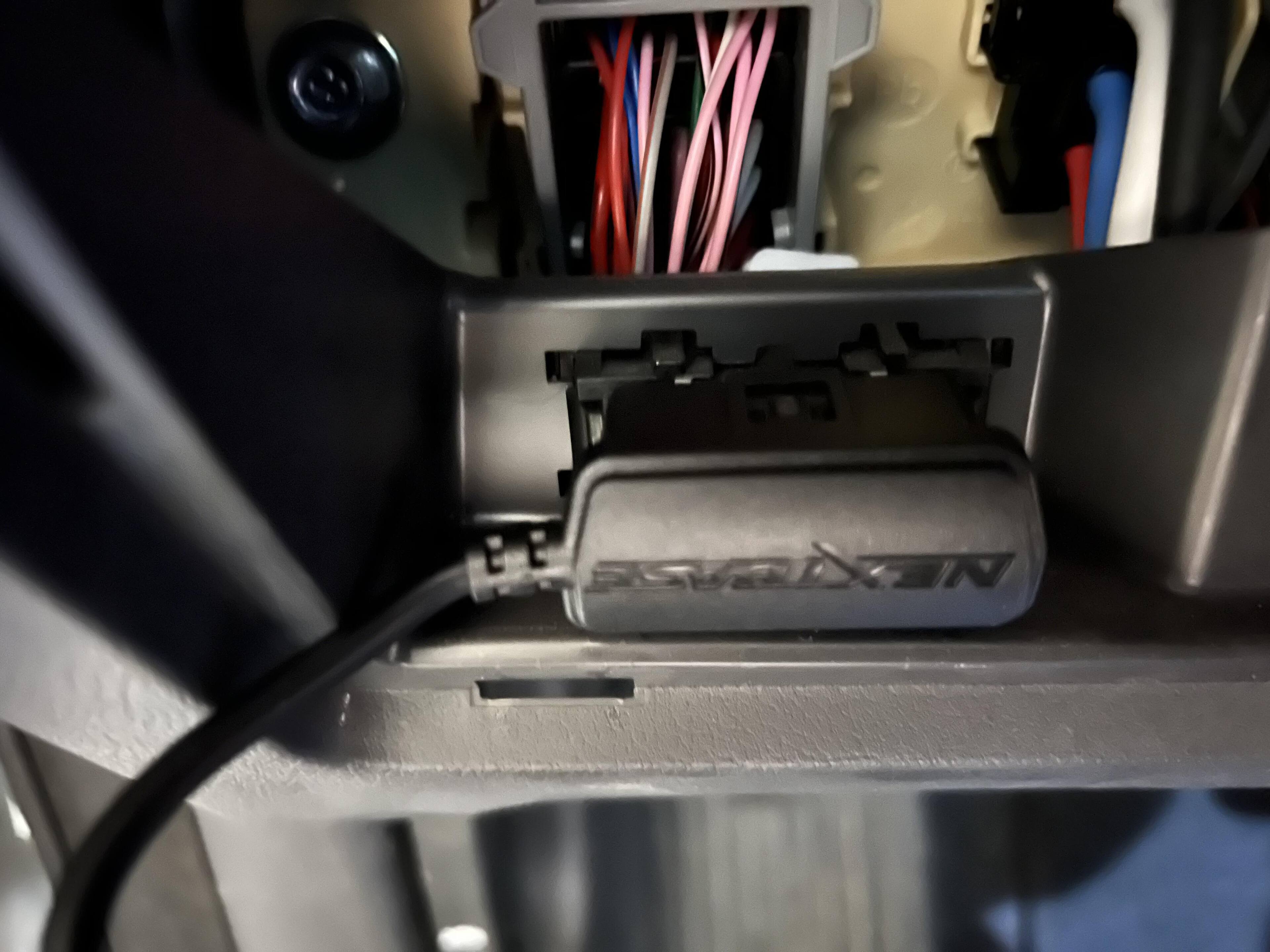 Fuse box won't close even if you maneuver the cables around., click to load a larger version