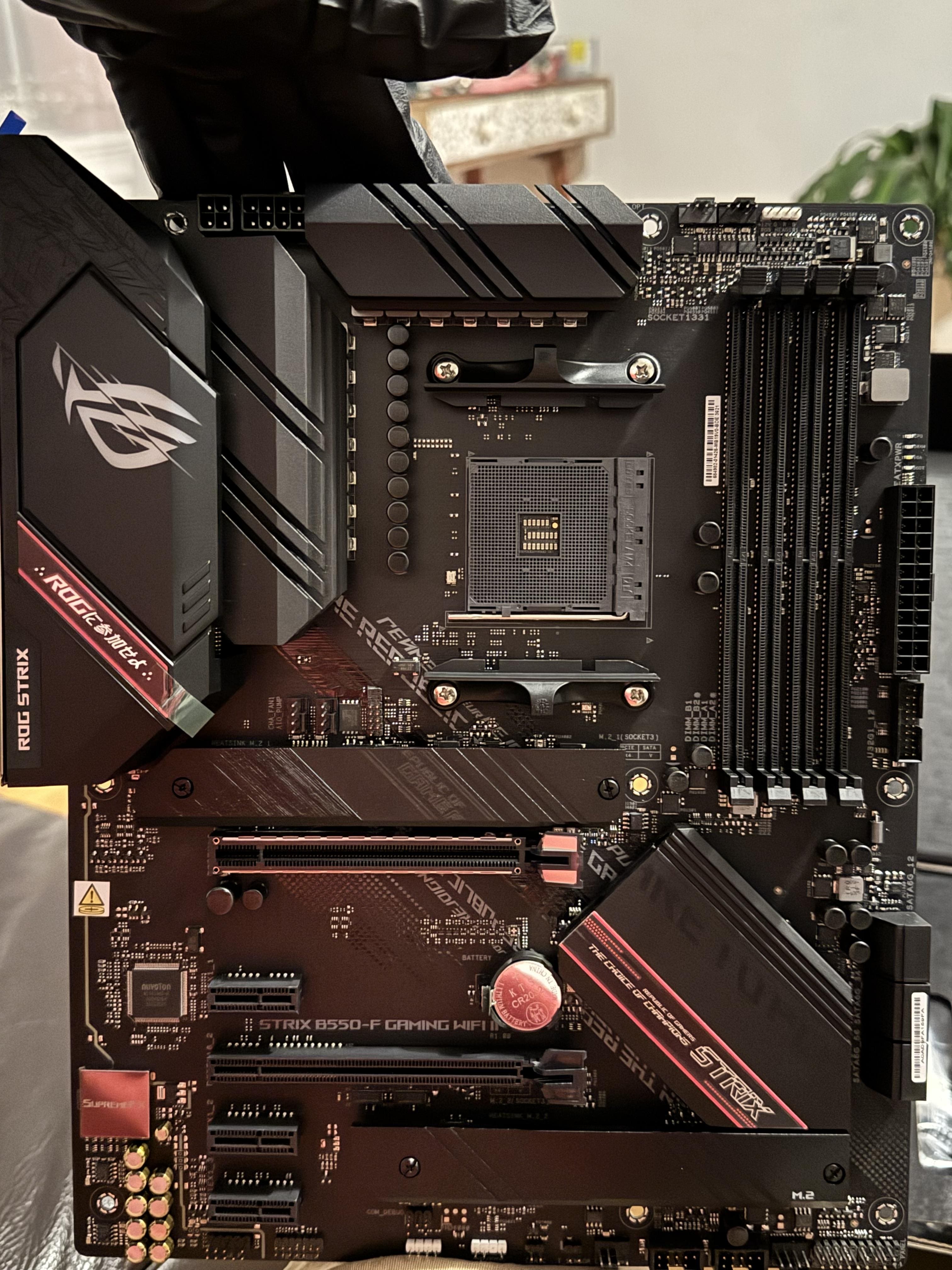 ASUS ROG STRIX B550 F GAMING WIFI II Desktop Motherboard - Best Buy