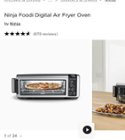 Ninja Foodi 8-in-1 Digital Air Fry, Large Toaster Oven SP101 - Black Box  Damage 787790126355