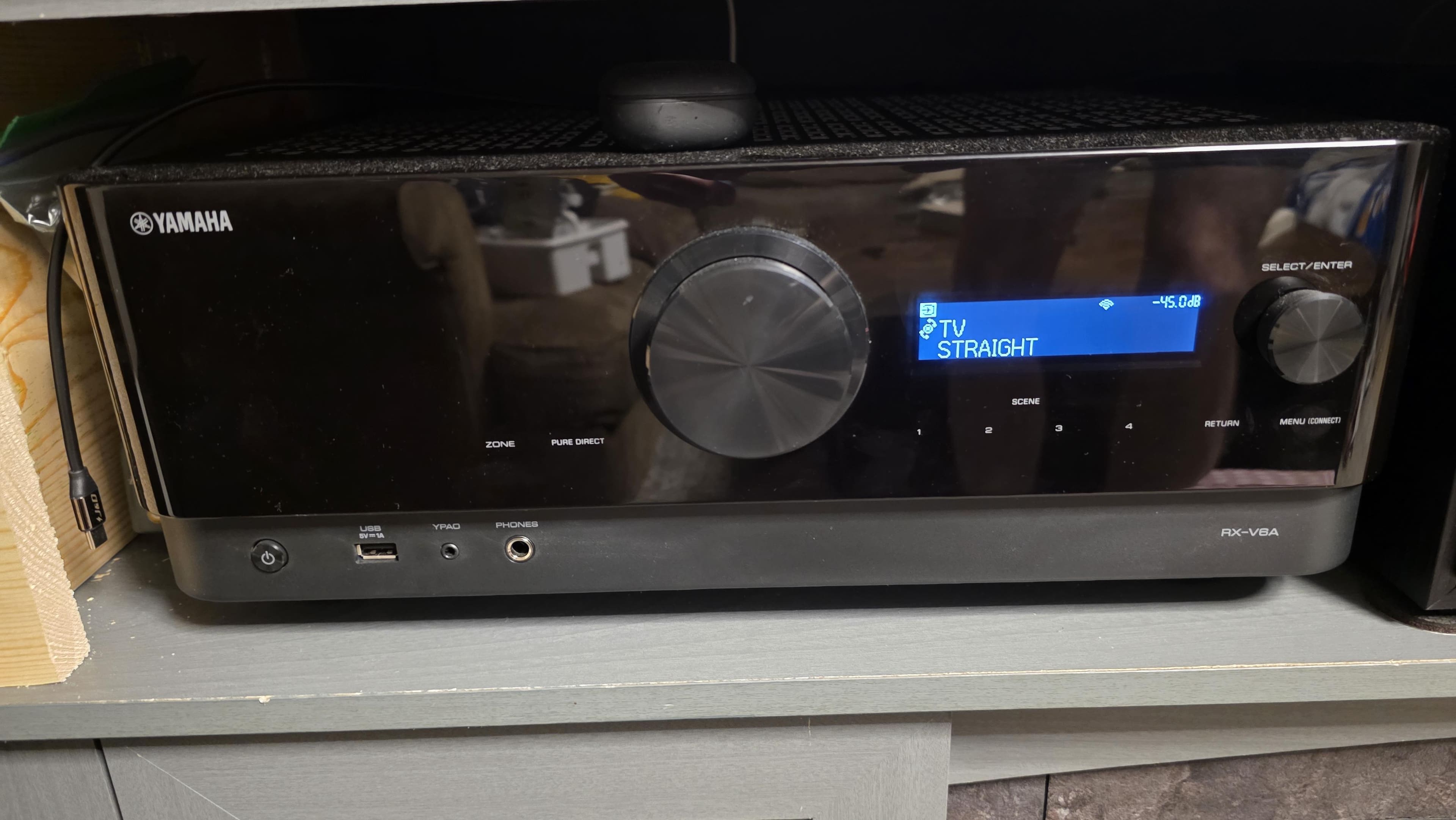 Yamaha RX V6A 7.2 channel AV Receiver with 8K HDMI and MusicCast