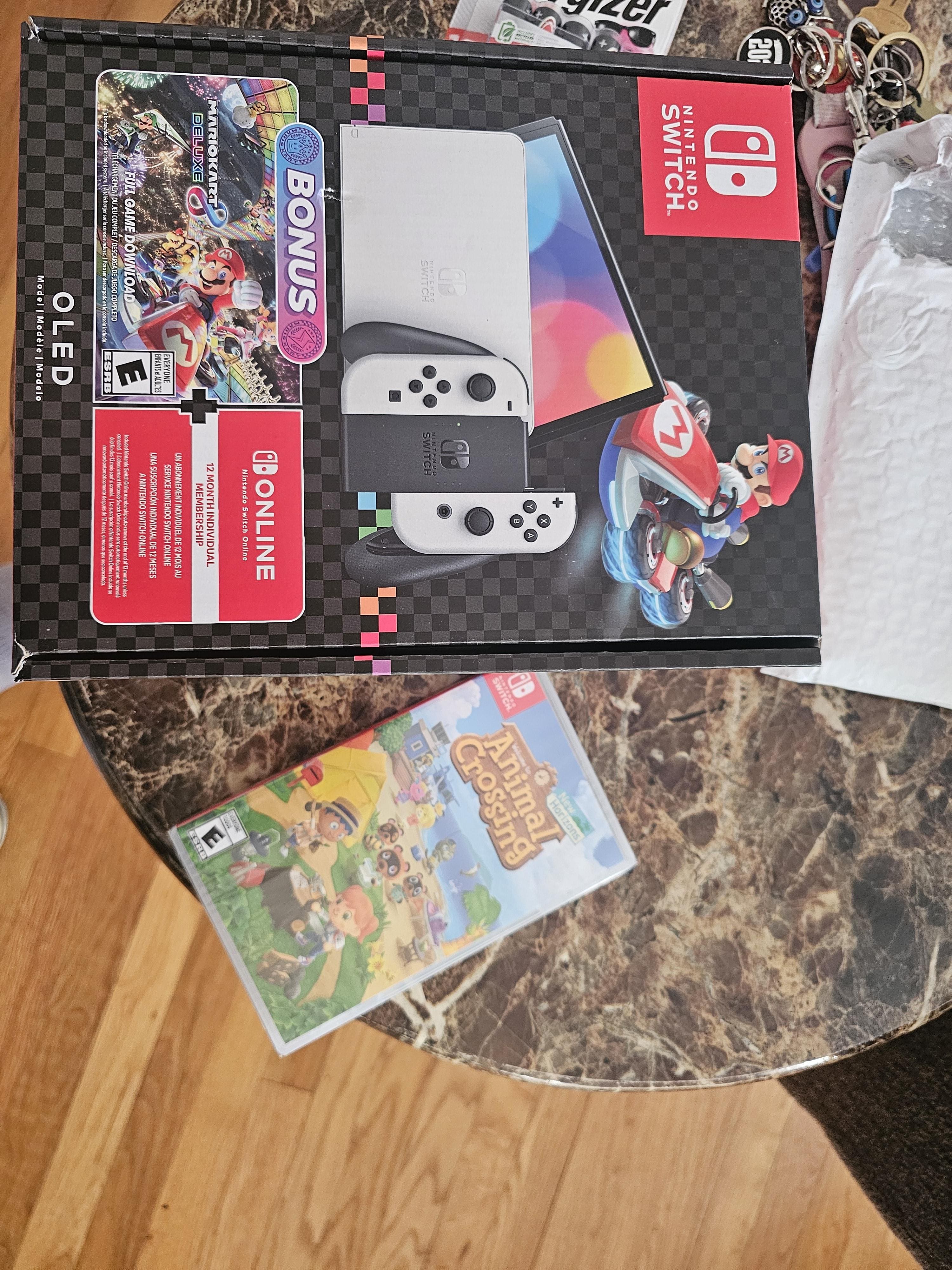 Switch – OLED Model: Mario Kart 8 Deluxe Bundle Nintendo Switch