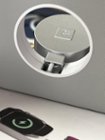 The cable for the Apple Watch charger is visible here. Feels like it would be susceptible to wear over time., click to load a larger version