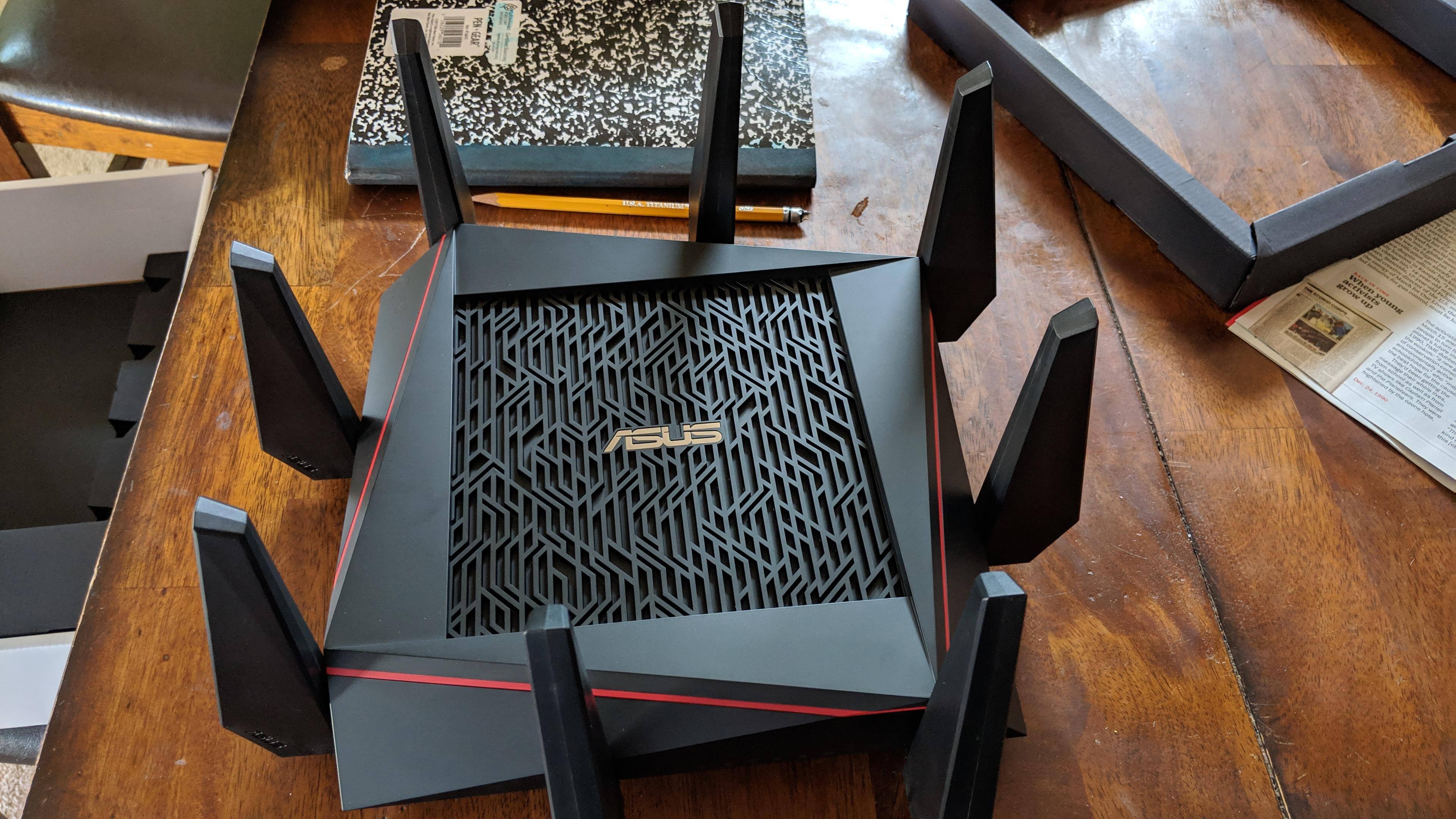 ASUS AC5300, click to load a larger version