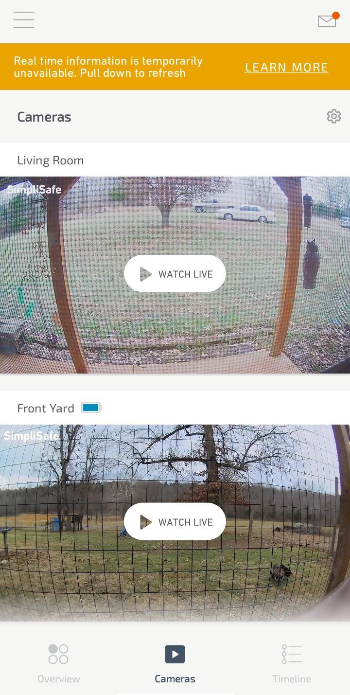 Error message, click to load a larger version