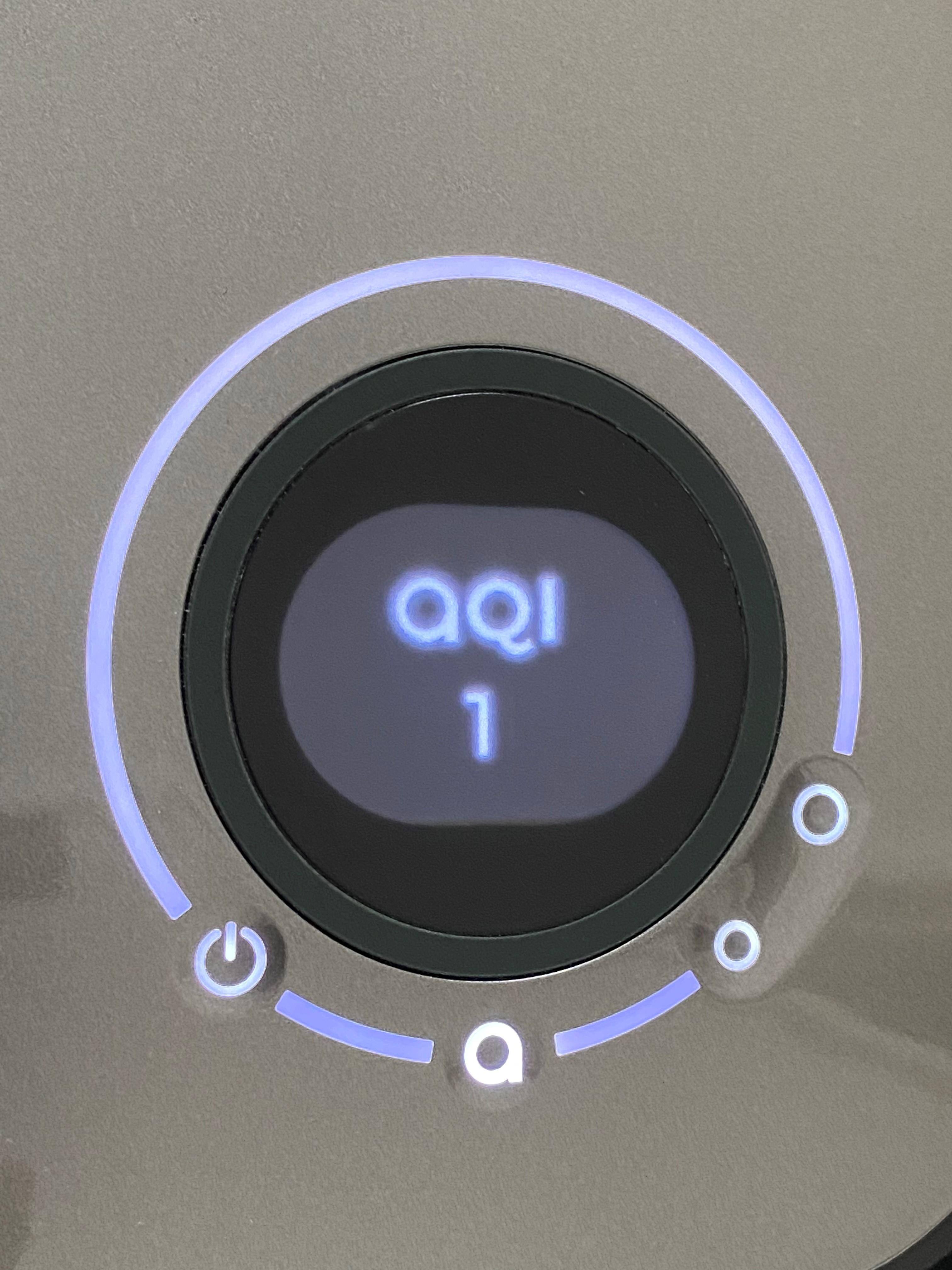 Device AQI display, click to load a larger version