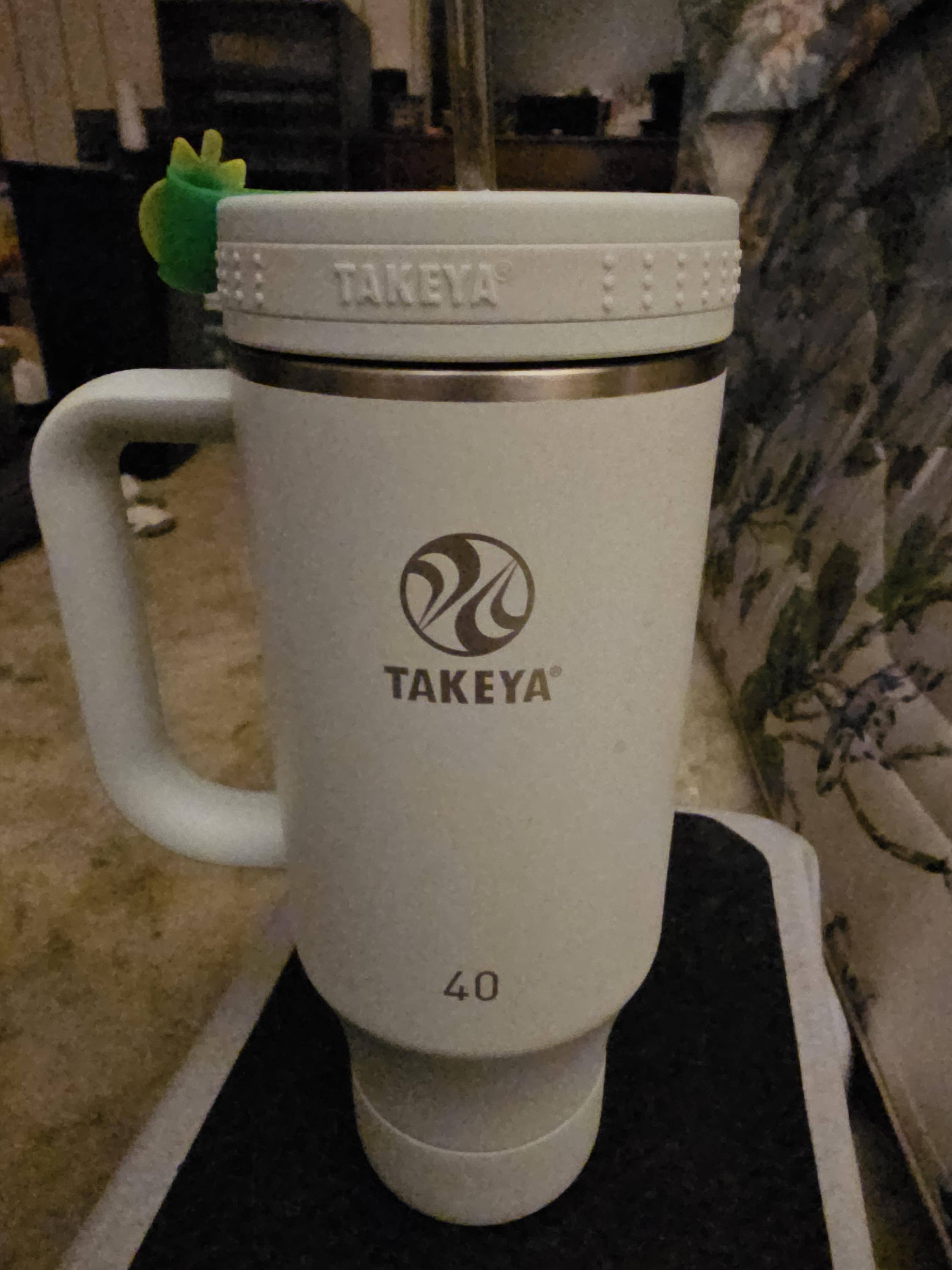 まっちゃ Takeya 40 oz. Straw Tumbler with Handle Matcha 52483 - Best Buy
