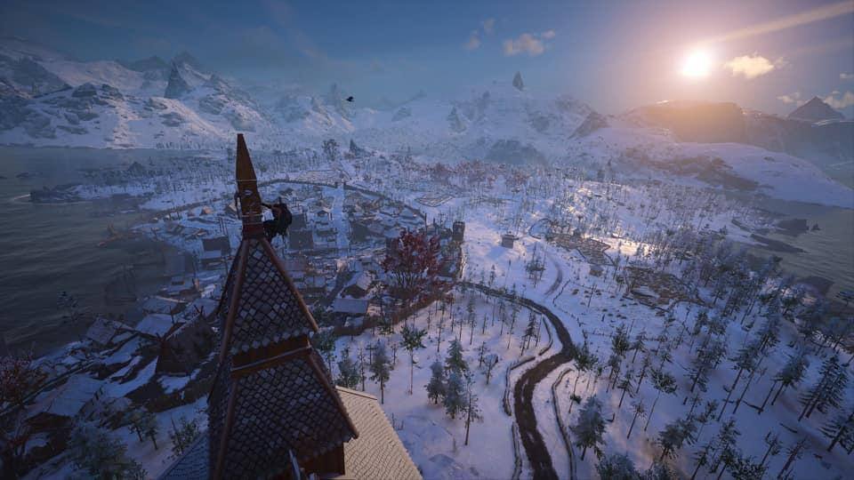 AC Valahla close up showing HDR10 in Action, click to load a larger version