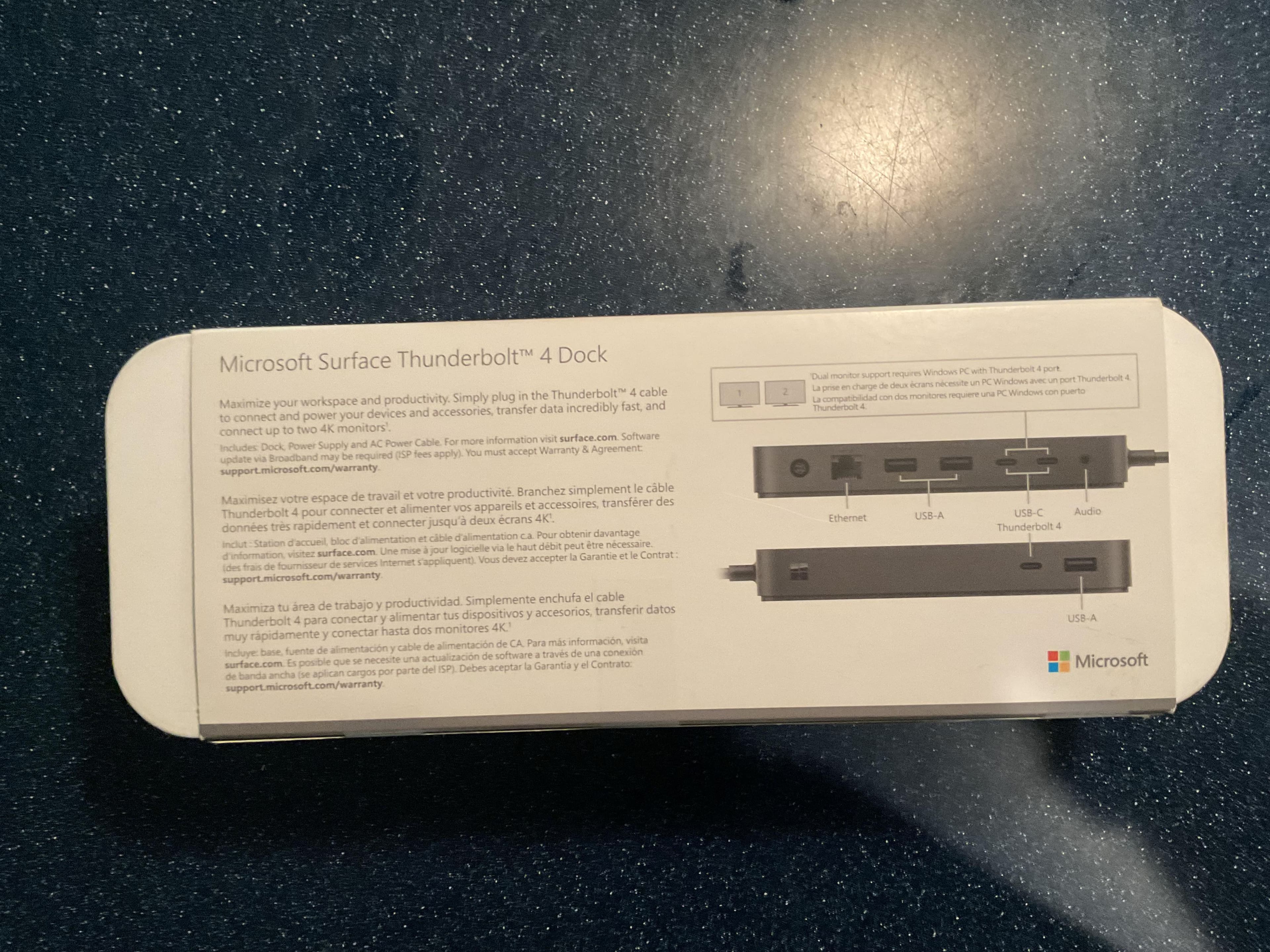 Microsoft Surface Thunderbolt 4 Dock Black T8H-00001 - Best Buy