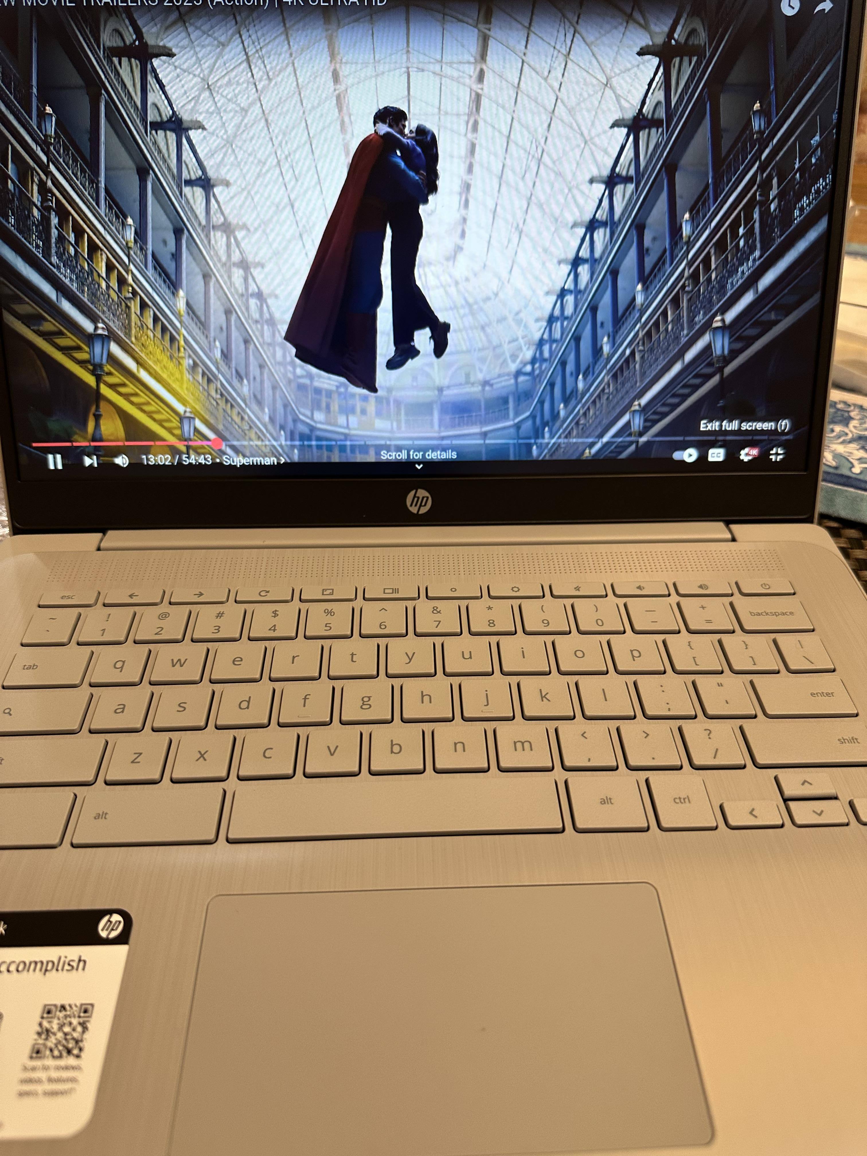 Youtube 4K video, click to load a larger version