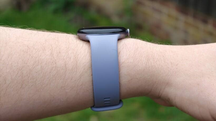 Google Pixel Watch 4 (45mm) Wi Fi Matte Black Case Obsidian Band