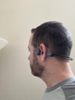 How the Shokz OpenSwim Pro's fit, click to load a larger version