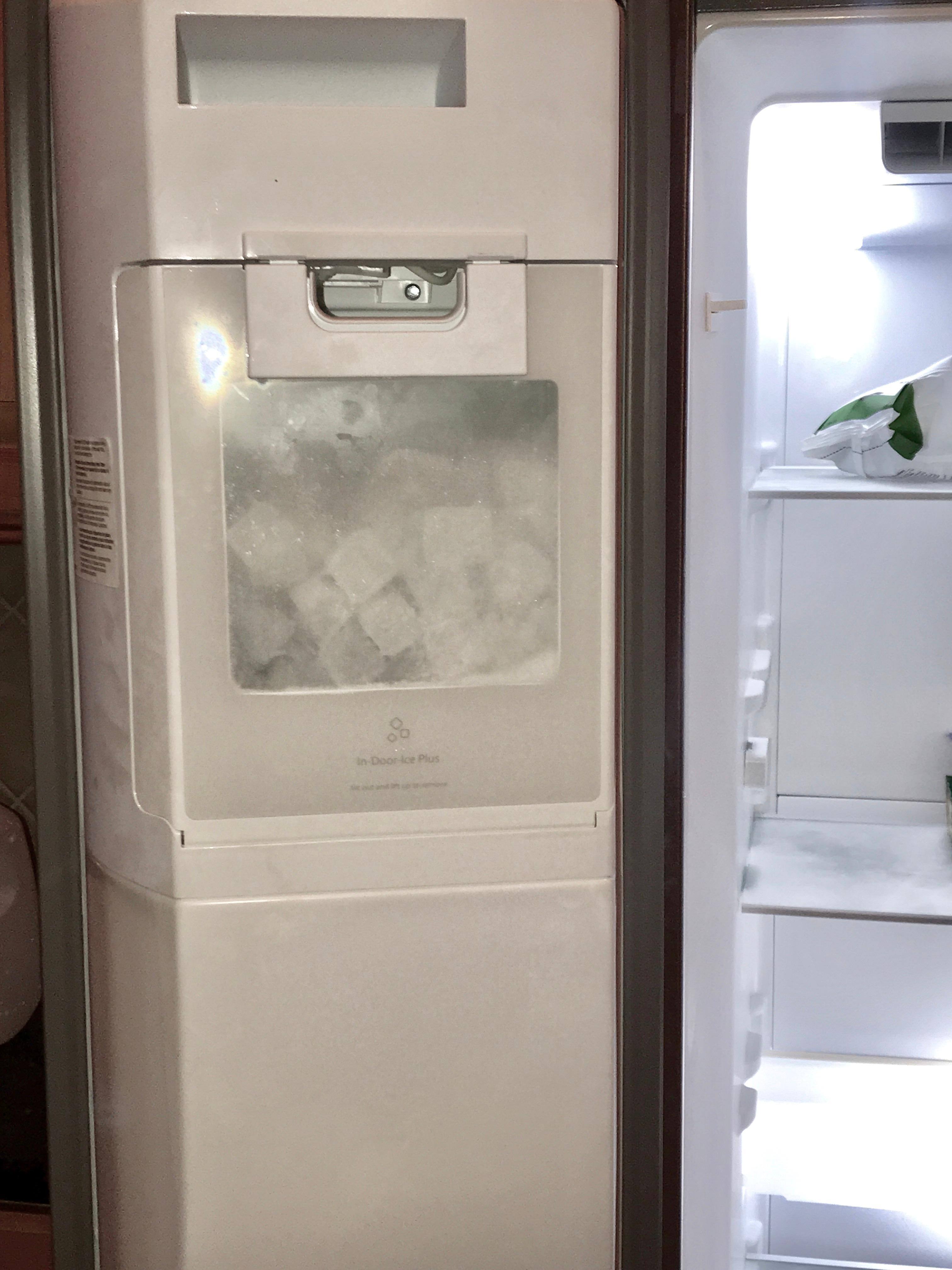 Best part! Love the ice in door!, click to load a larger version