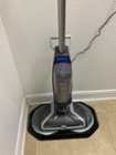 BISSELL SpinWave Cordless Powered Mop Titanium/Electric Blue 2315 - Best Buy