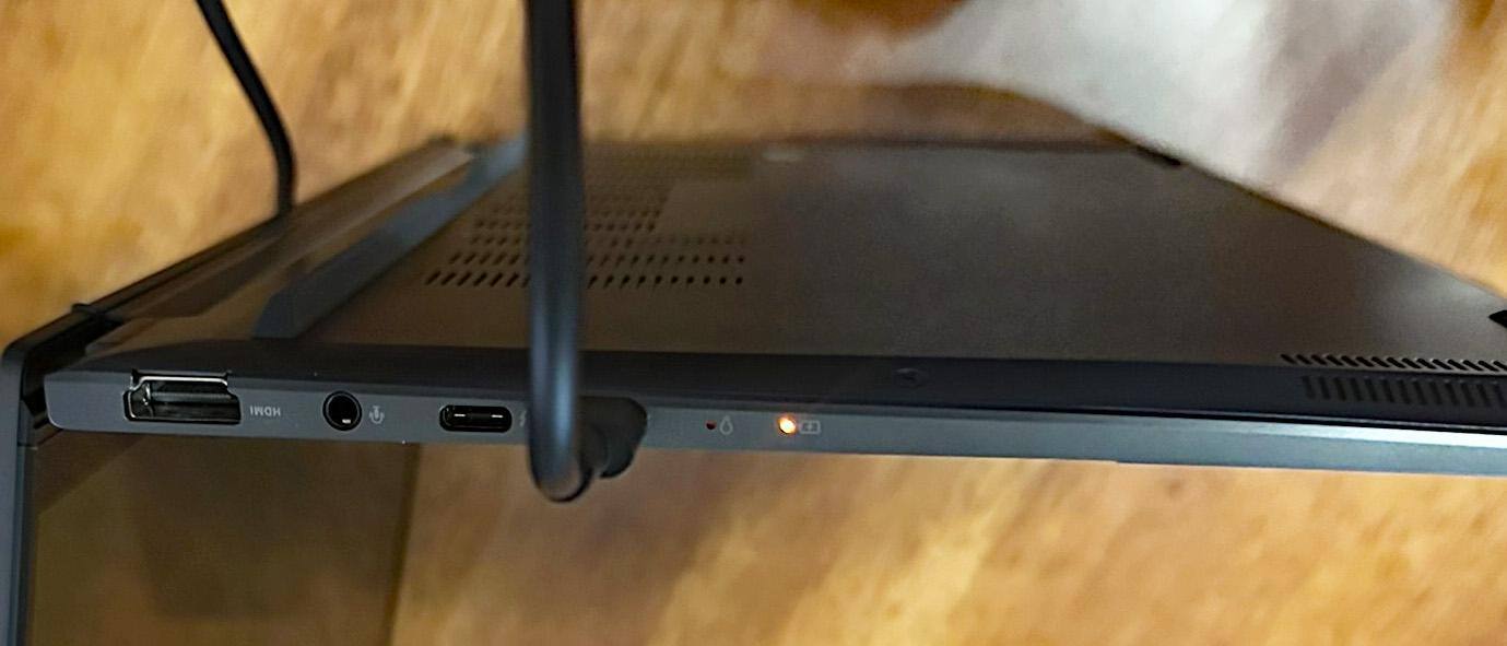 Both USBC on same side. One on each side would have been better, click to load a larger version