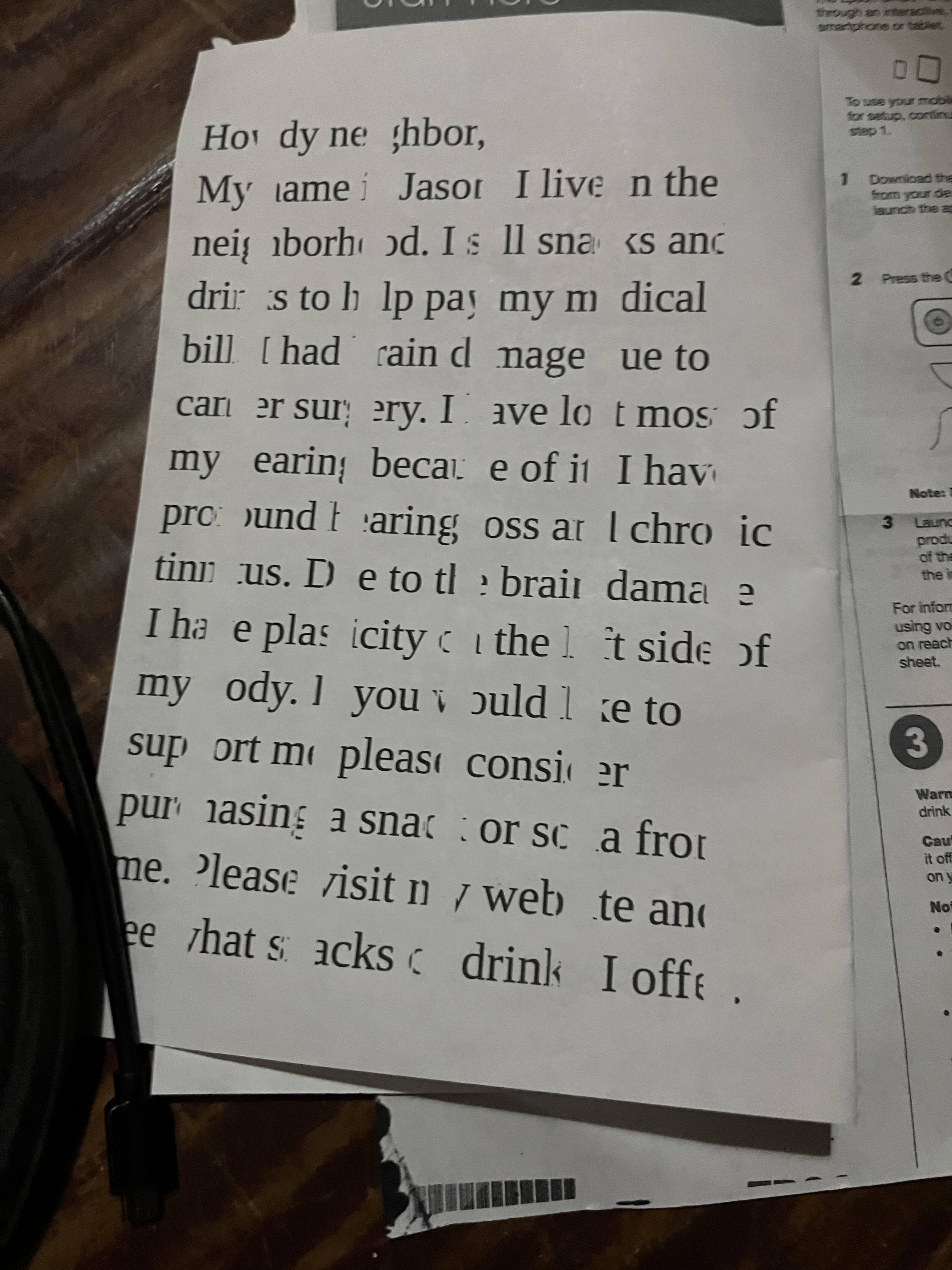 Customer provided, click to load a larger version