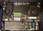 Extra m.2 slot on the left above the WiFi card and 2 REAL ram slots!, click to load a larger version
