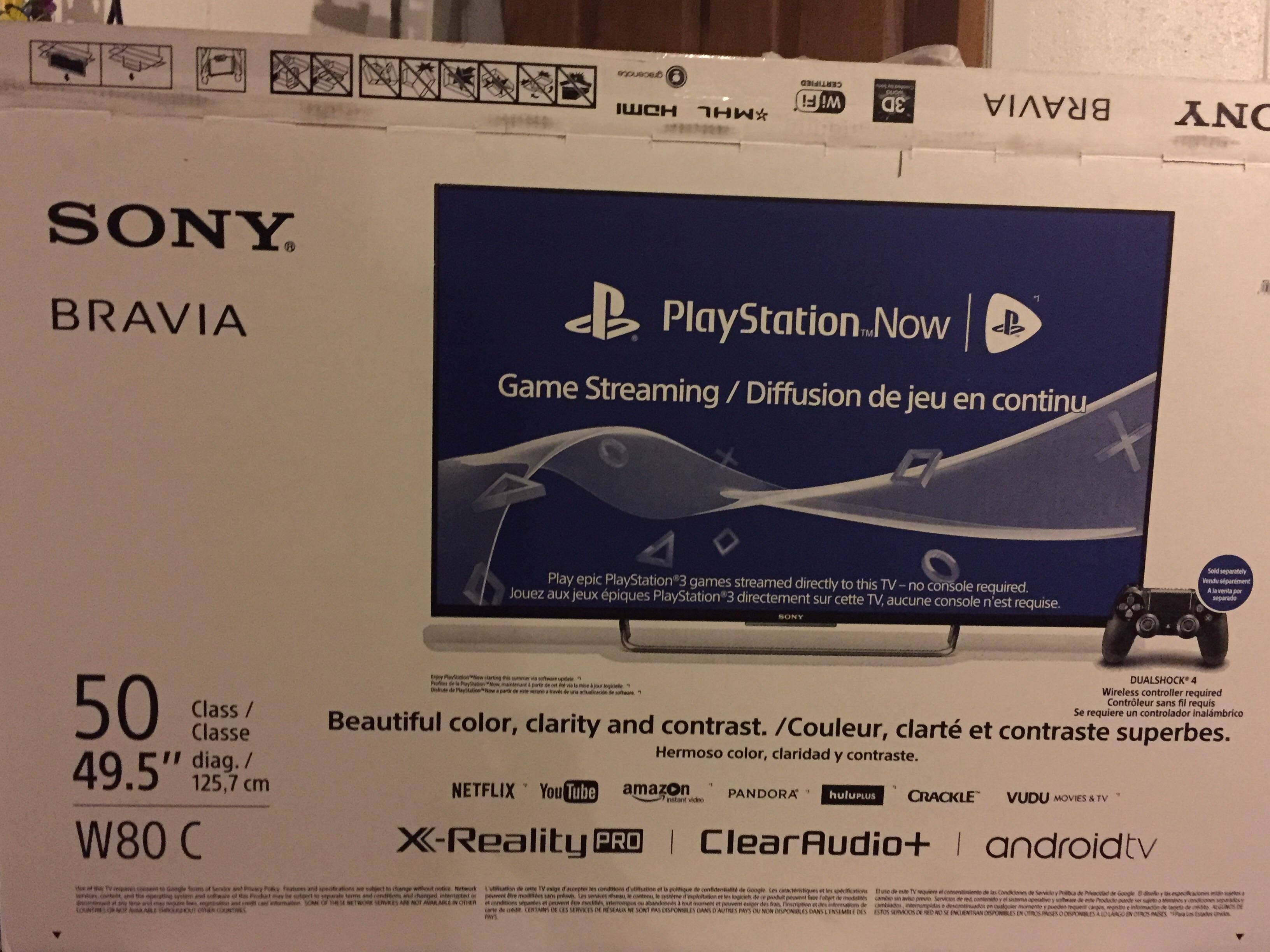 Sony 50" 3D, click to load a larger version