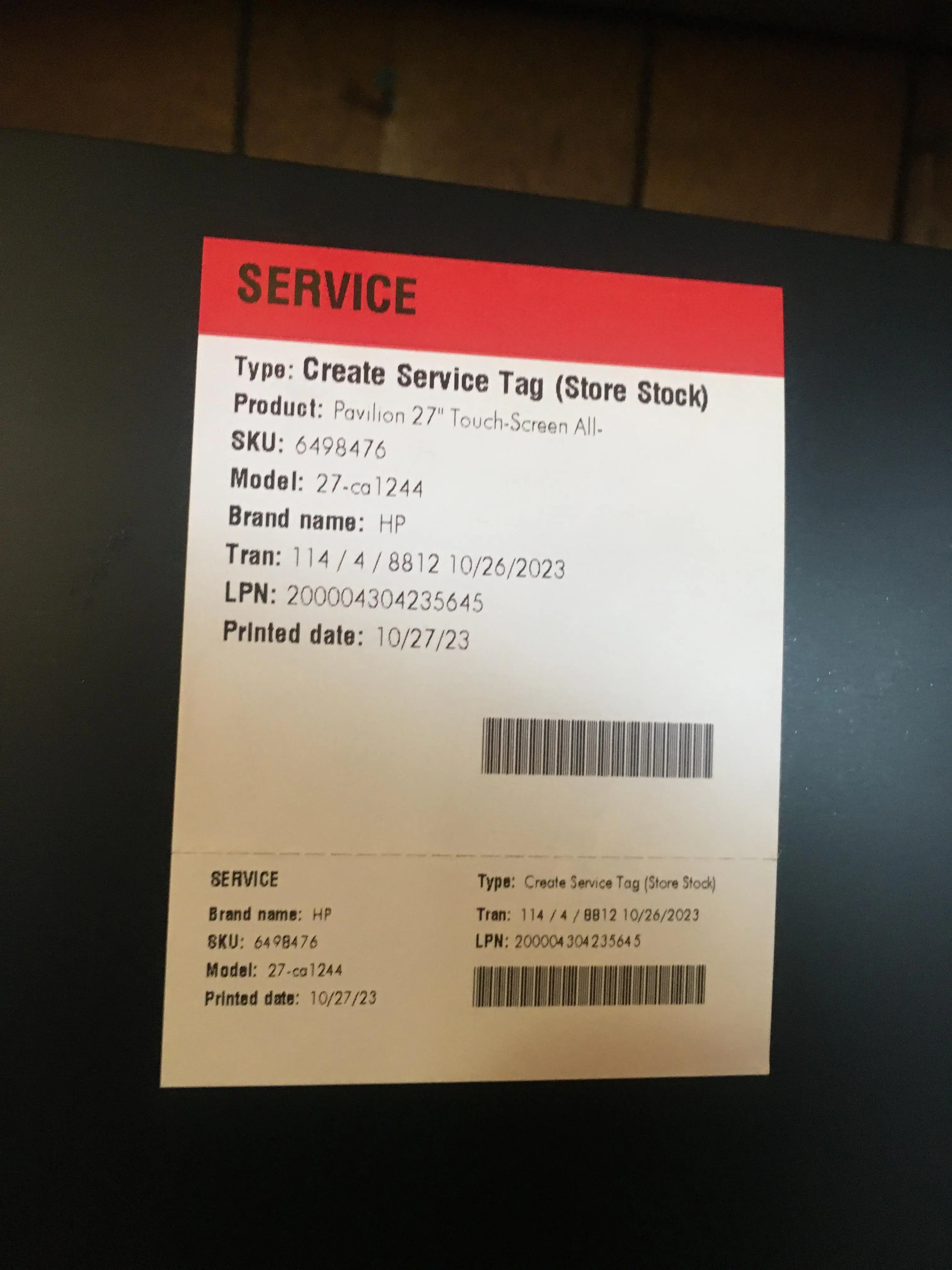 Customer provided, click to load a larger version