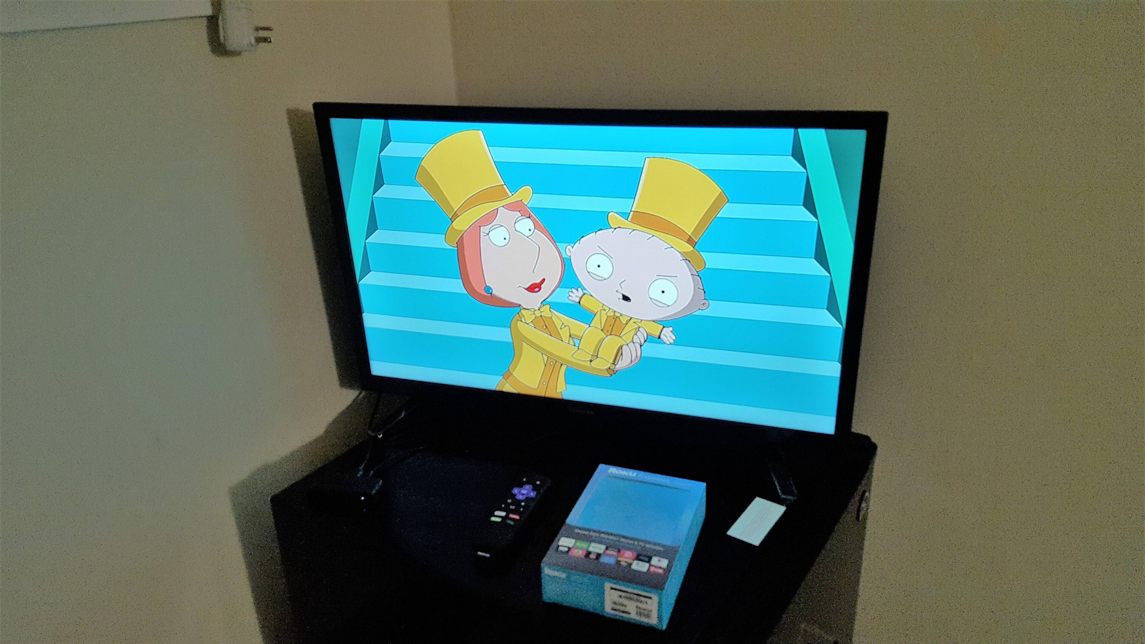 Photo doesn't do justice to actual picture quality, click to load a larger version