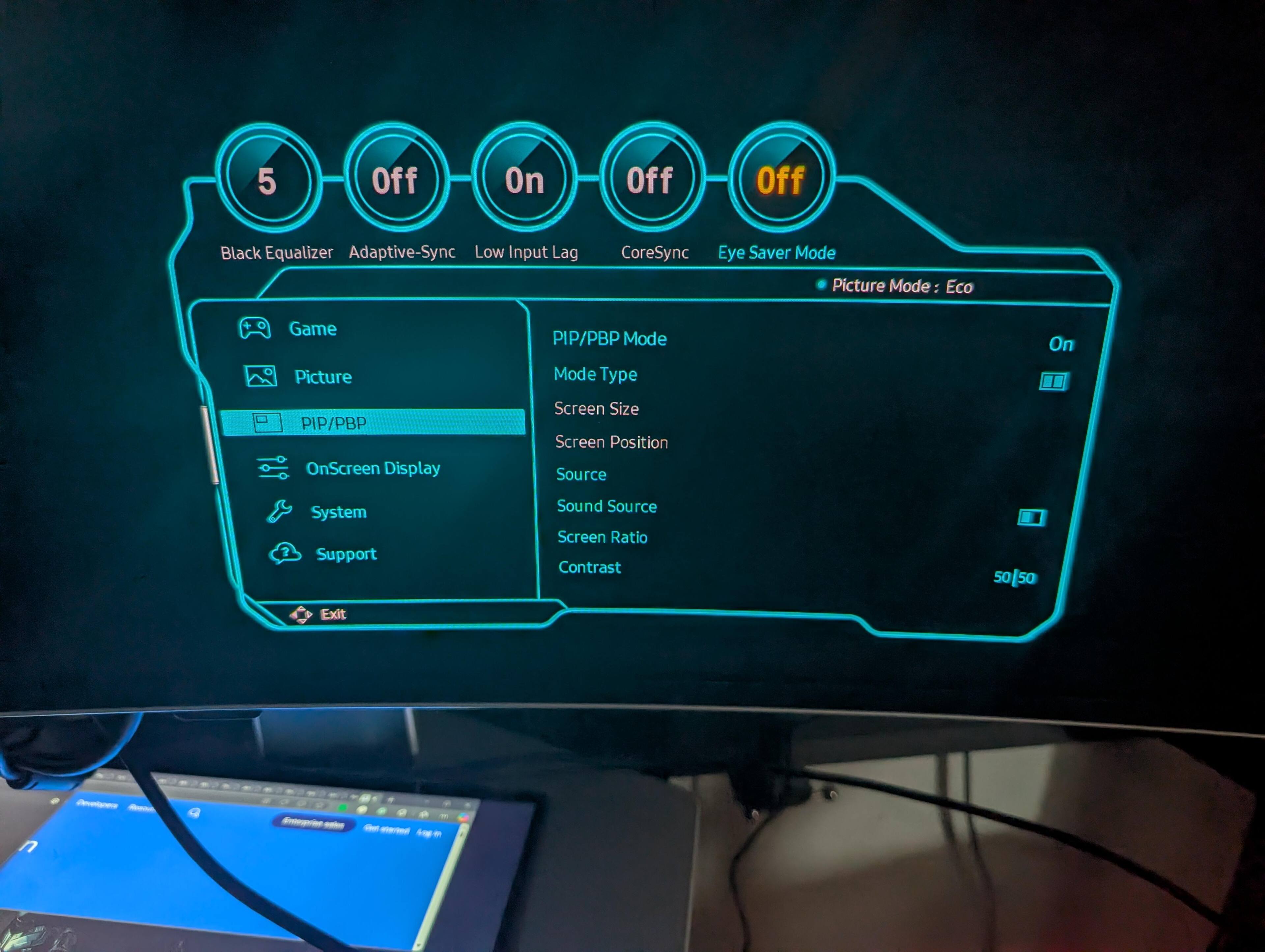 Menu selection, click to load a larger version