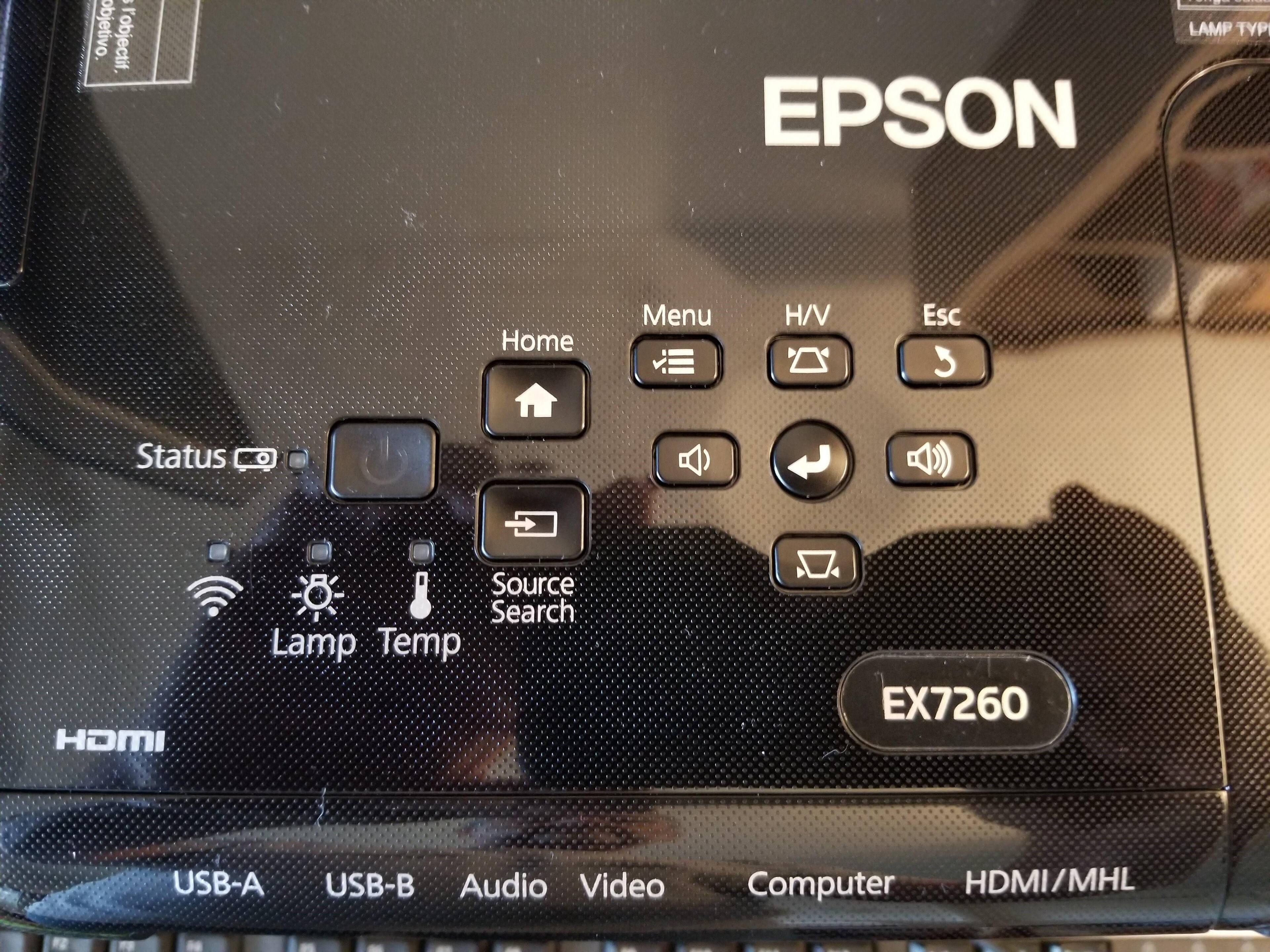 Projector Controls, click to load a larger version