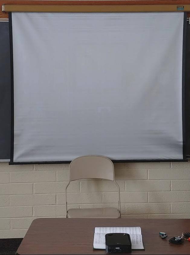 Projector is on, click to load a larger version