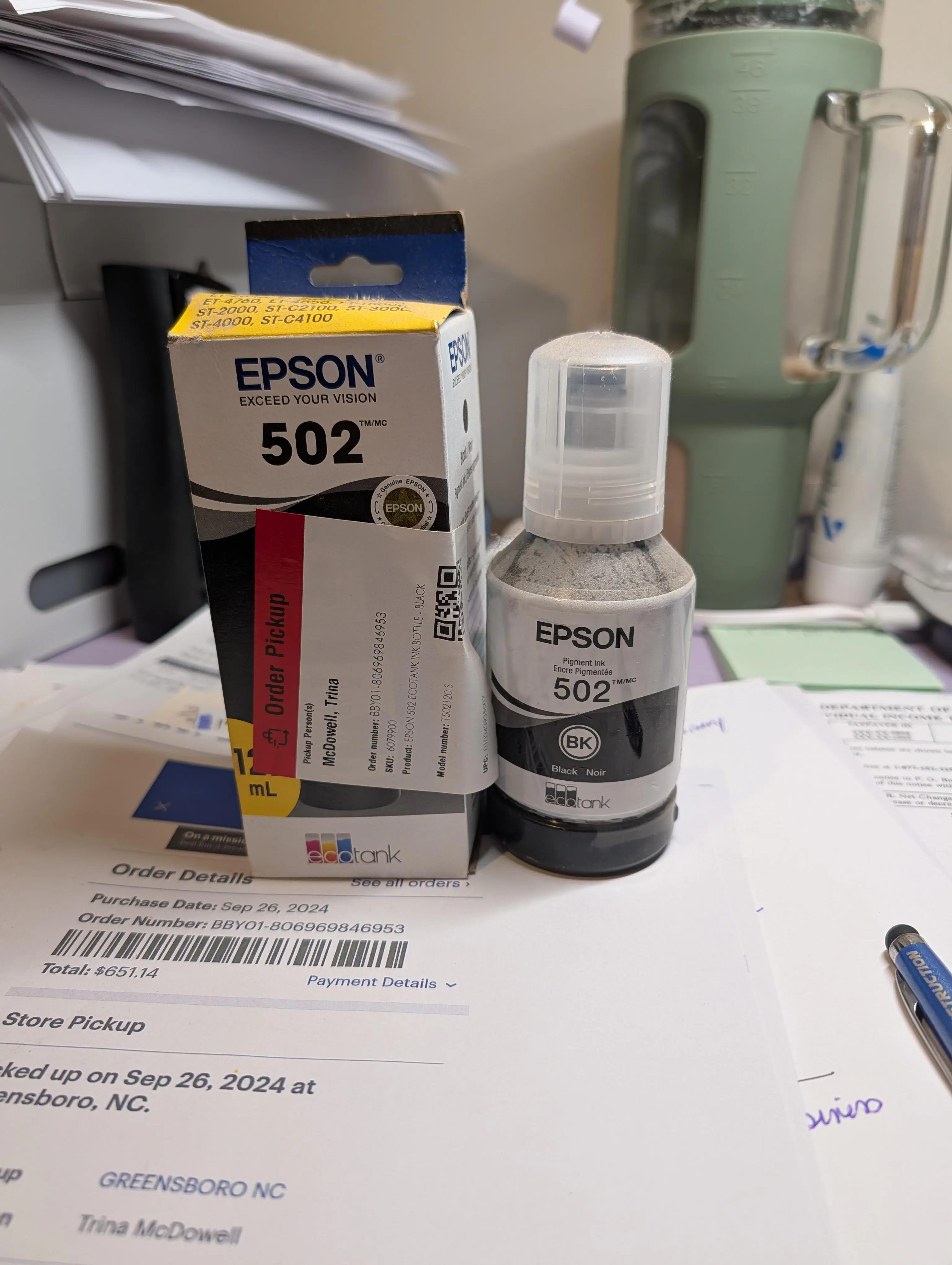 Customer provided image, click to load a larger version