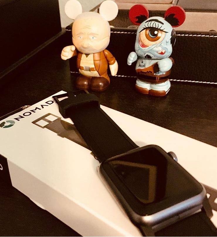 Apple Watch. First gen. Gunmetal., click to load a larger version