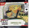 Pokemon 151 Zapdos EX Collection box – Banana Games & Hobby